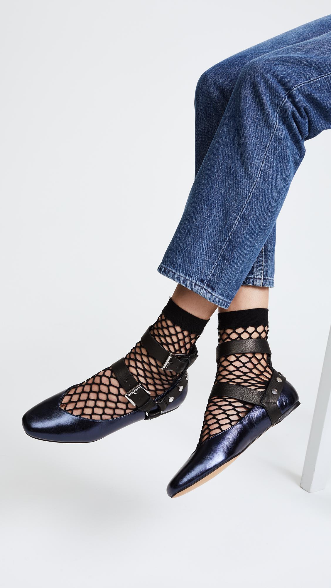 rebecca minkoff vivica ankle strap flat