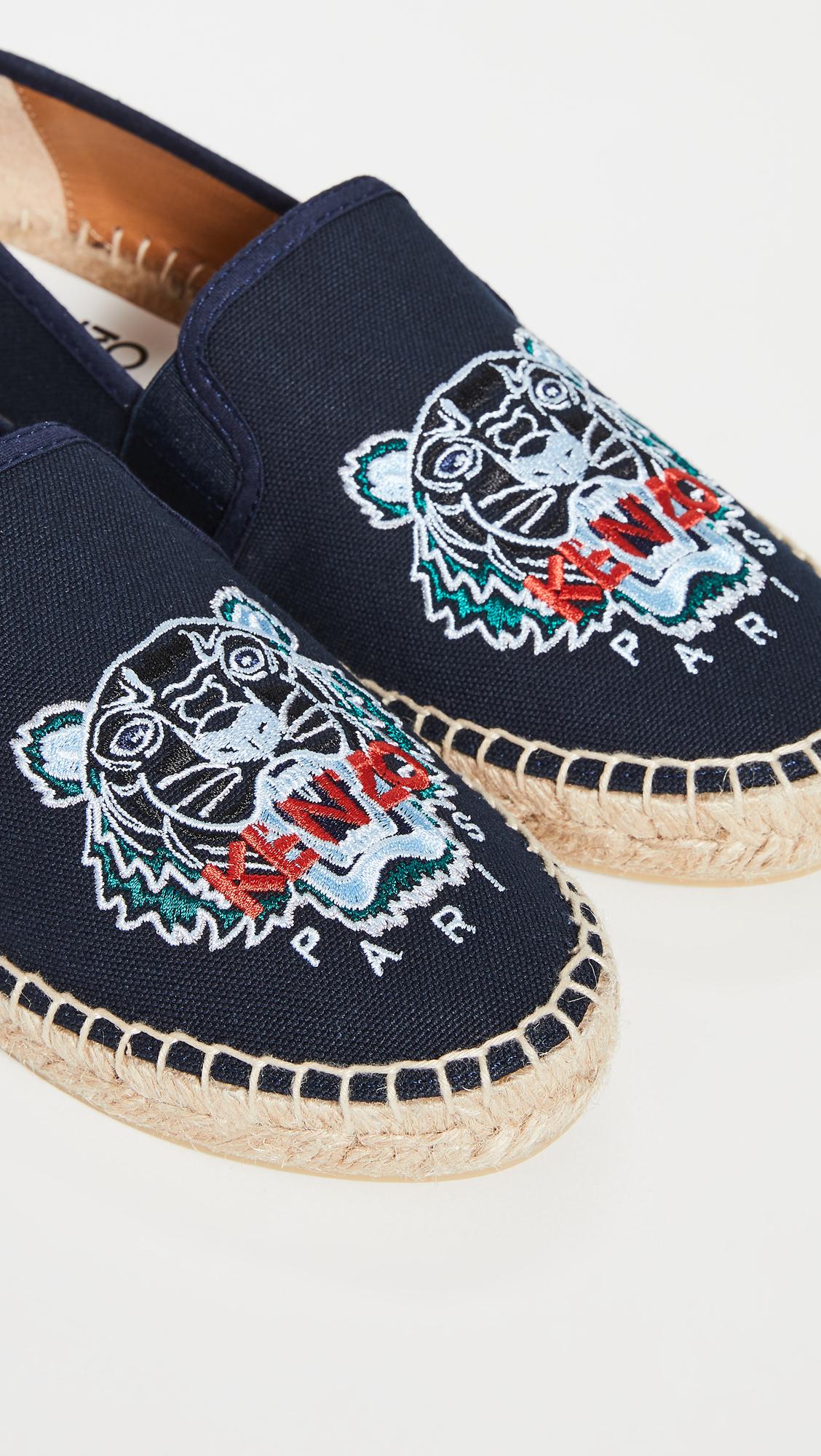 kenzo elastic espadrilles