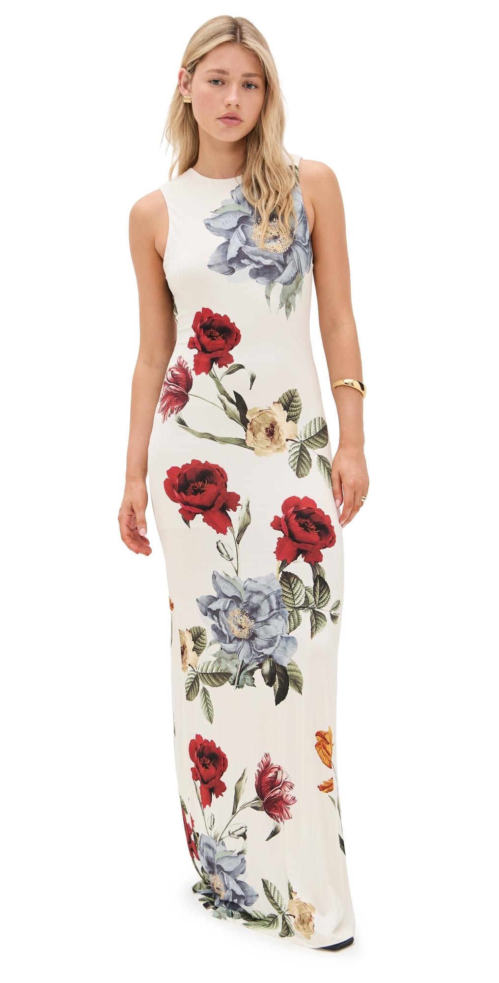 delora maxi dress Alice + Olivia Delora Open Back Maxi Dress, Size 8
