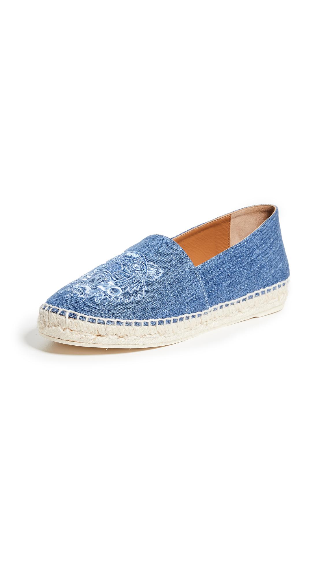 KENZO Classic Tiger Espadrilles in Blue | Lyst