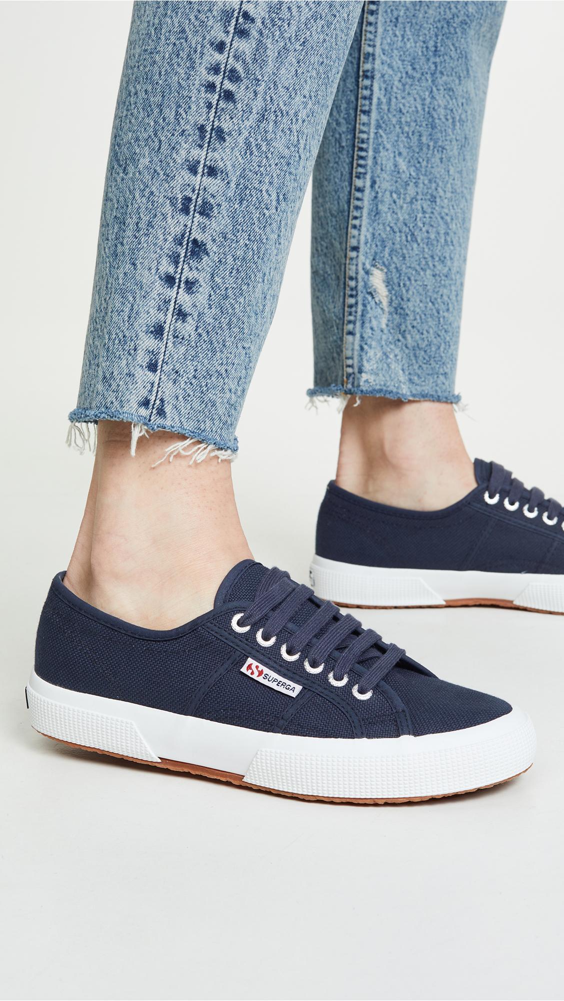 superga lace up sneakers