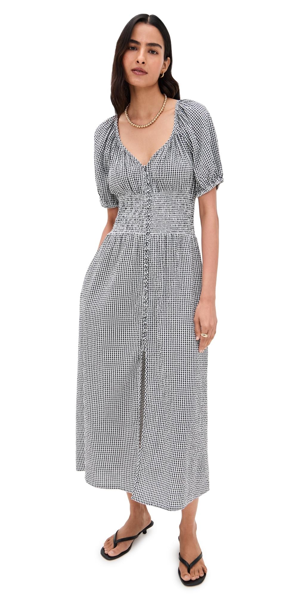 Joe's Jeans The Monet Maxi Dress in Gray | Lyst