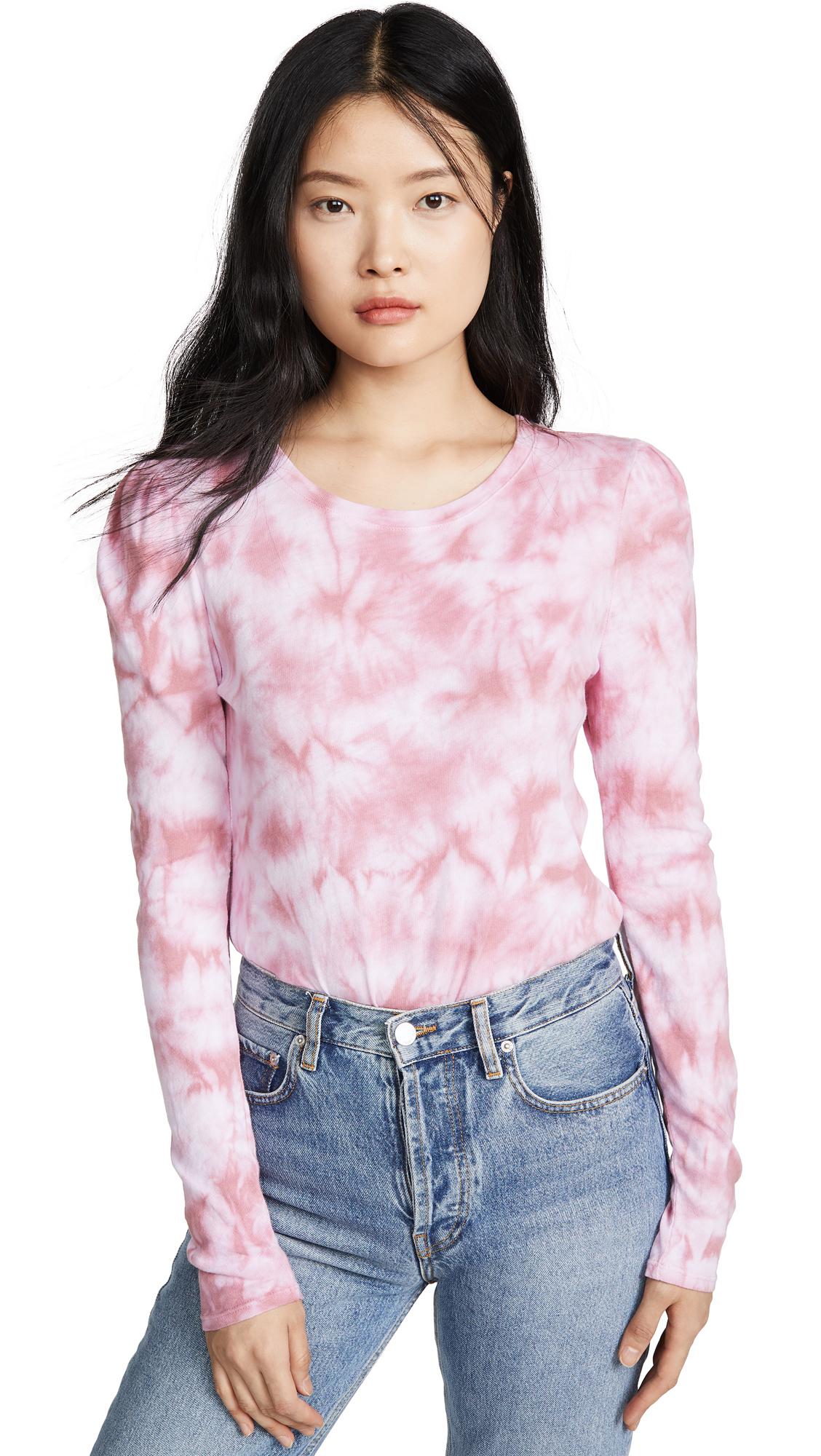 Generation Love Tracy Puff-Sleeve Tie-Dye Tee MSRP $120 Size XS,S,M # 5C 1683 N