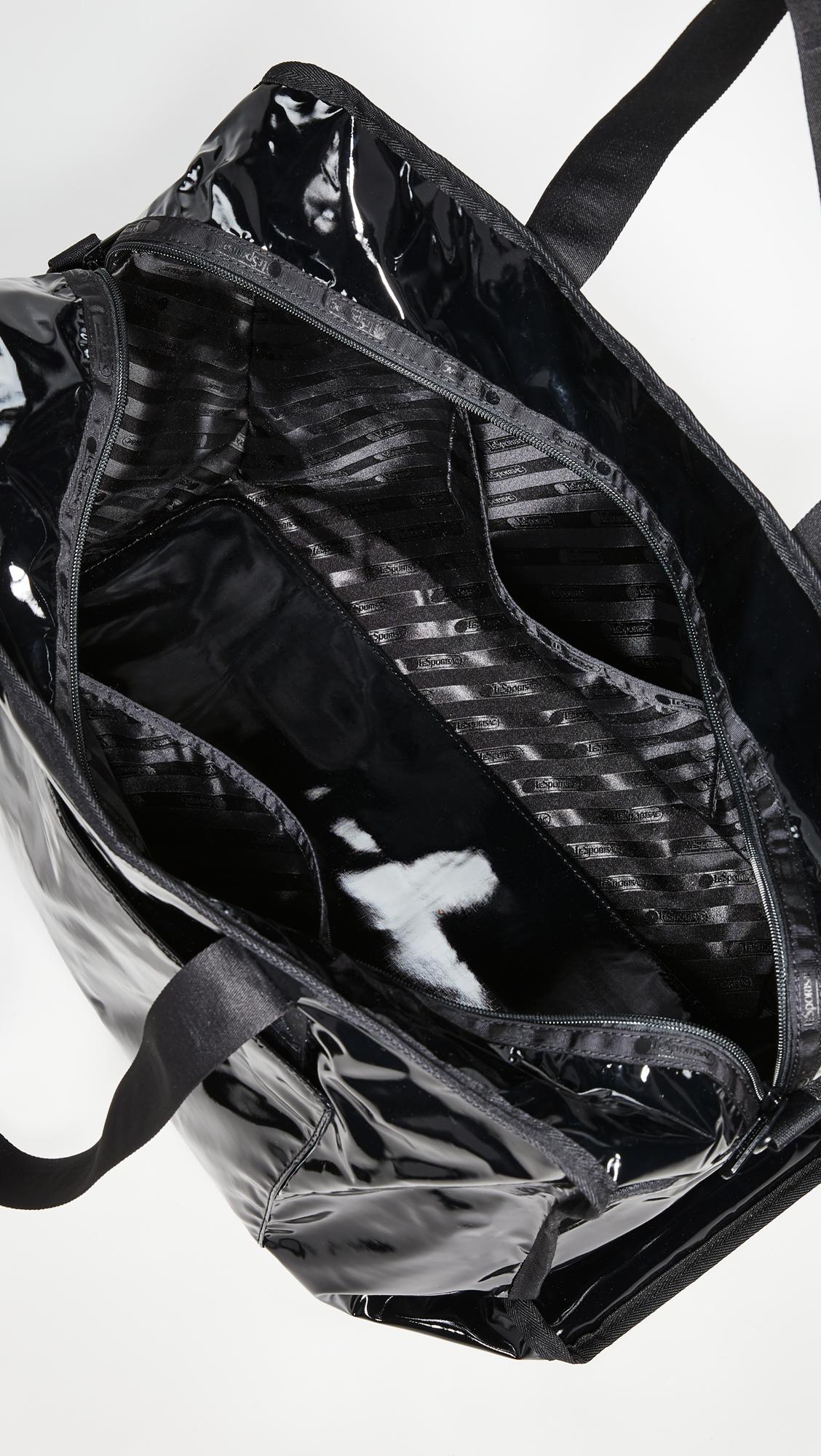 LeSportsac Gabrielle Box Duffle Bag in Black