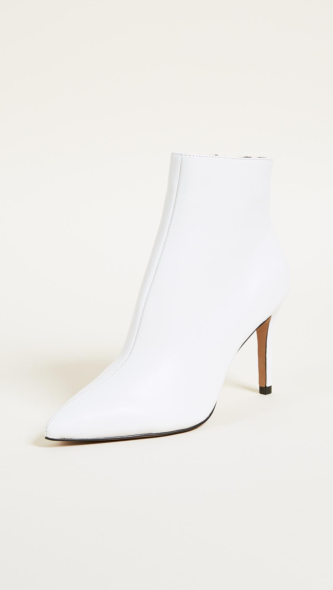white ankle boots steve madden