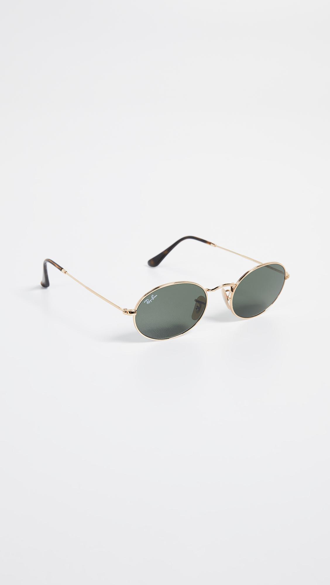 Ray ban oval store small