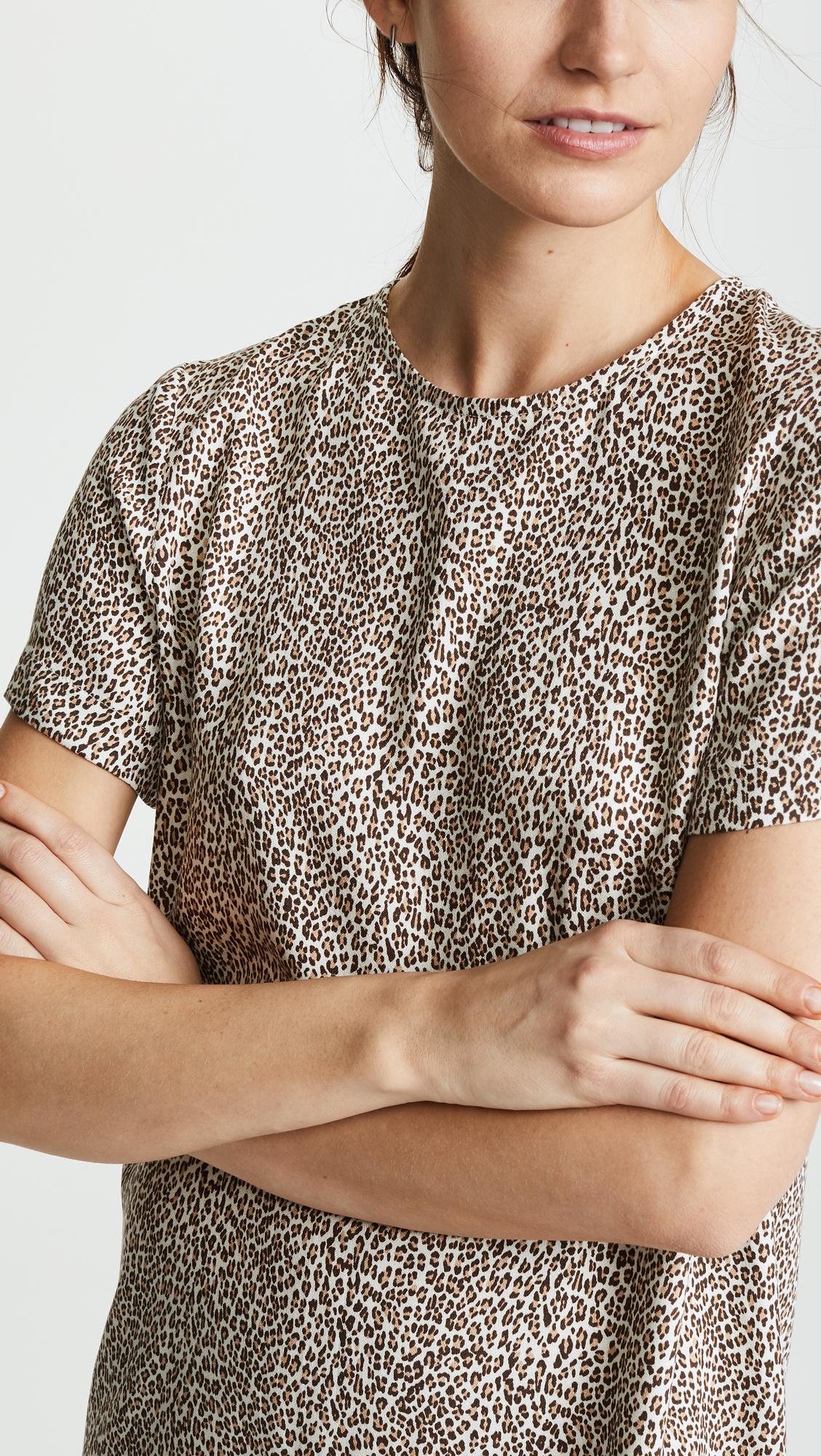 jenni kayne leopard t shirt dress