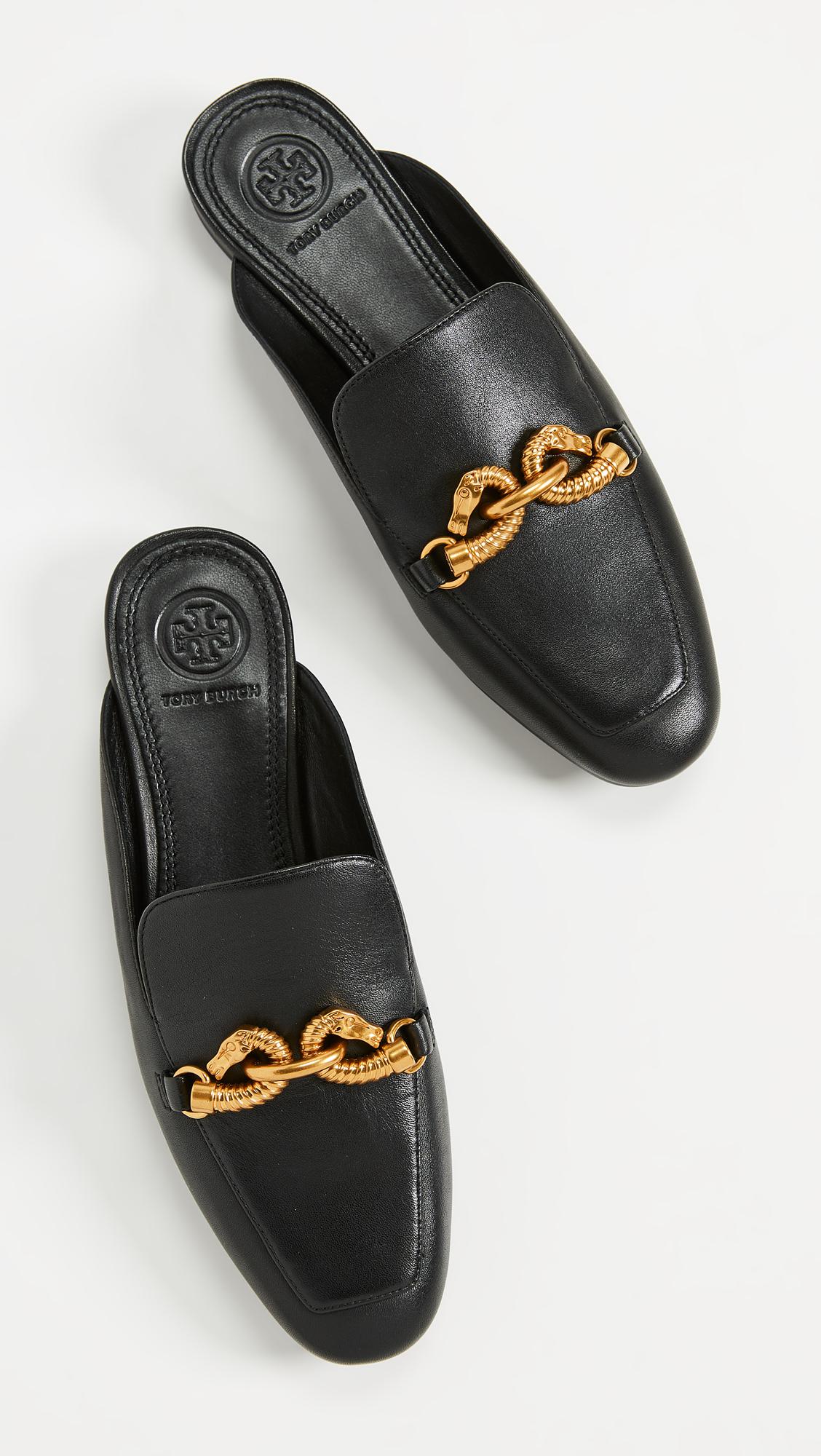 tory burch backless loafer