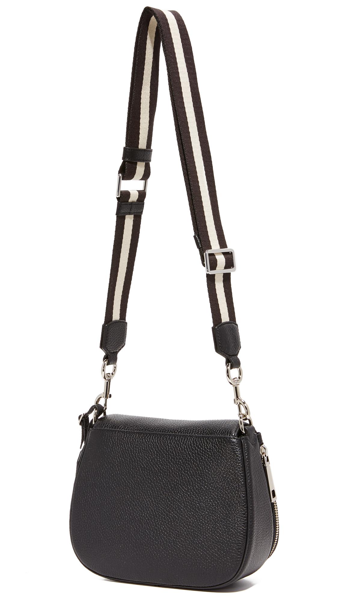 Marc Jacobs Leather Gotham Small Nomad Saddle Bag in Black Lyst