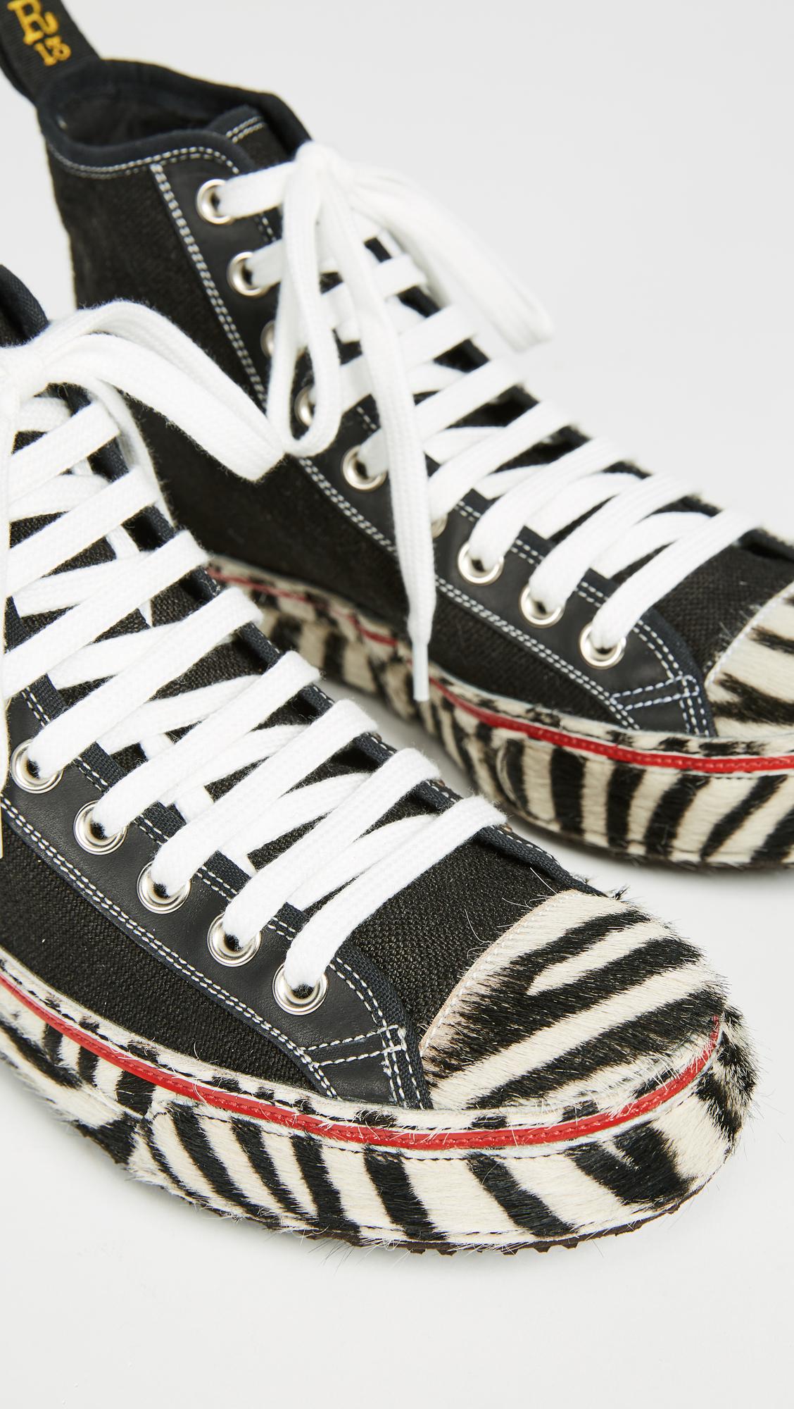 high top sneakers canvas
