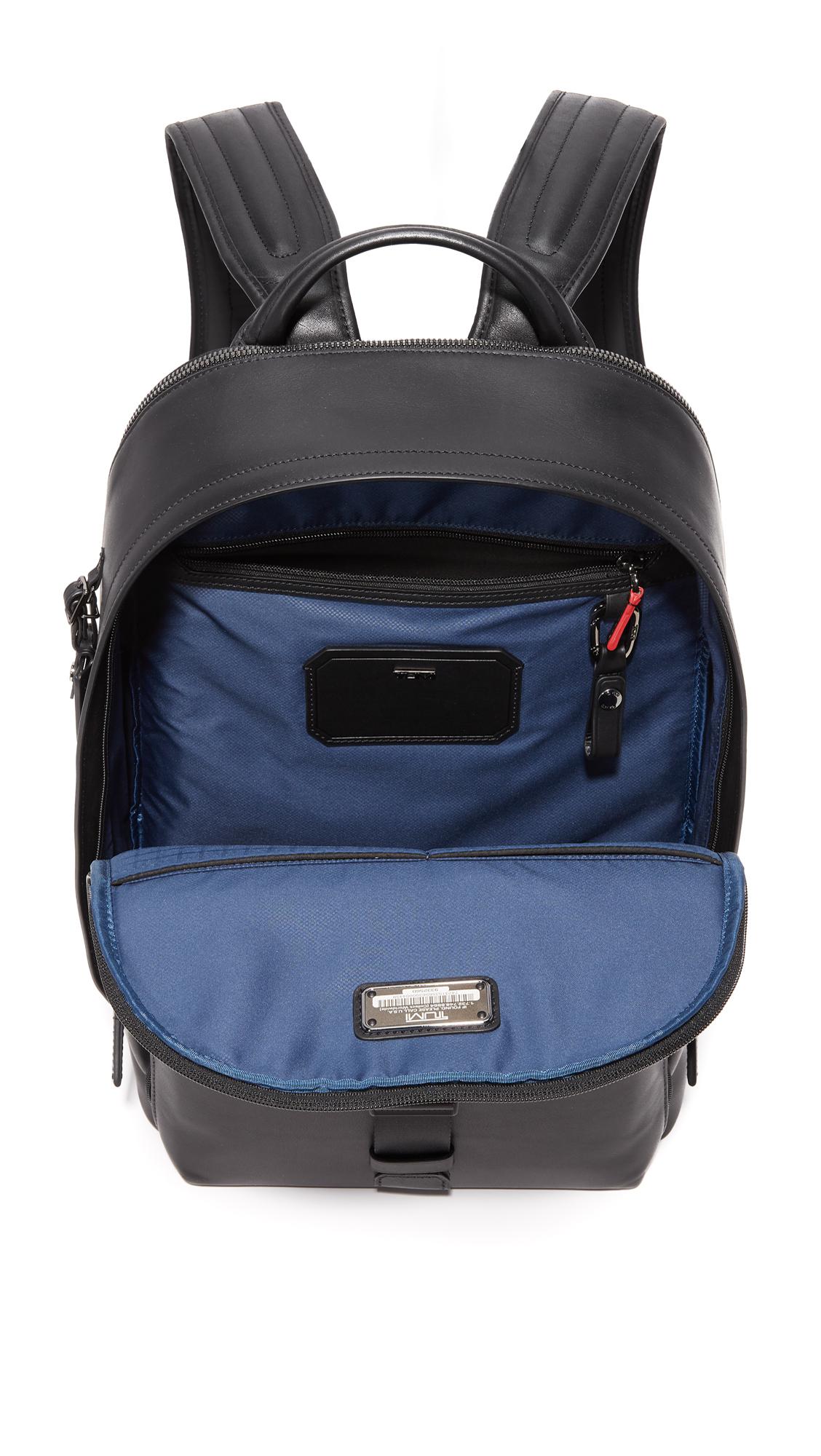 tumi morrison backpack leather