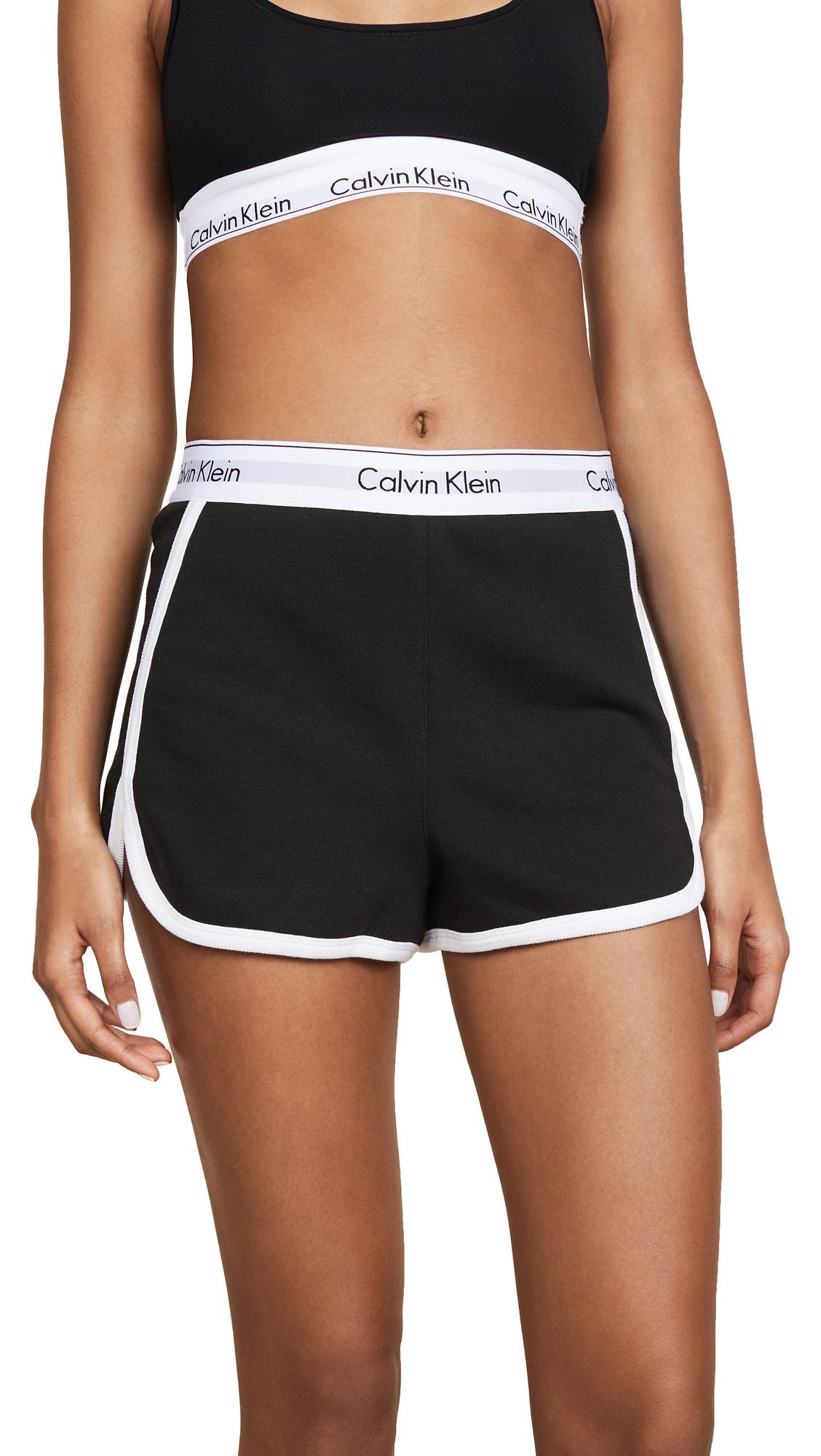 Calvin Klein Modern Cotton Sleep Shorts in Black | Lyst | Shorts