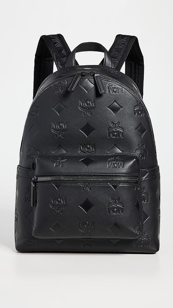 MCM Stark Backpack Medium Black
