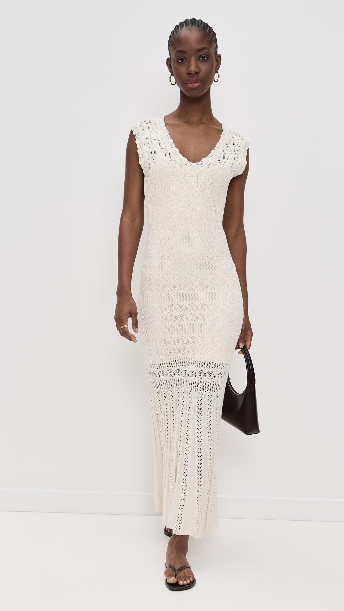Z Supply Marsella Crochet Dress in White