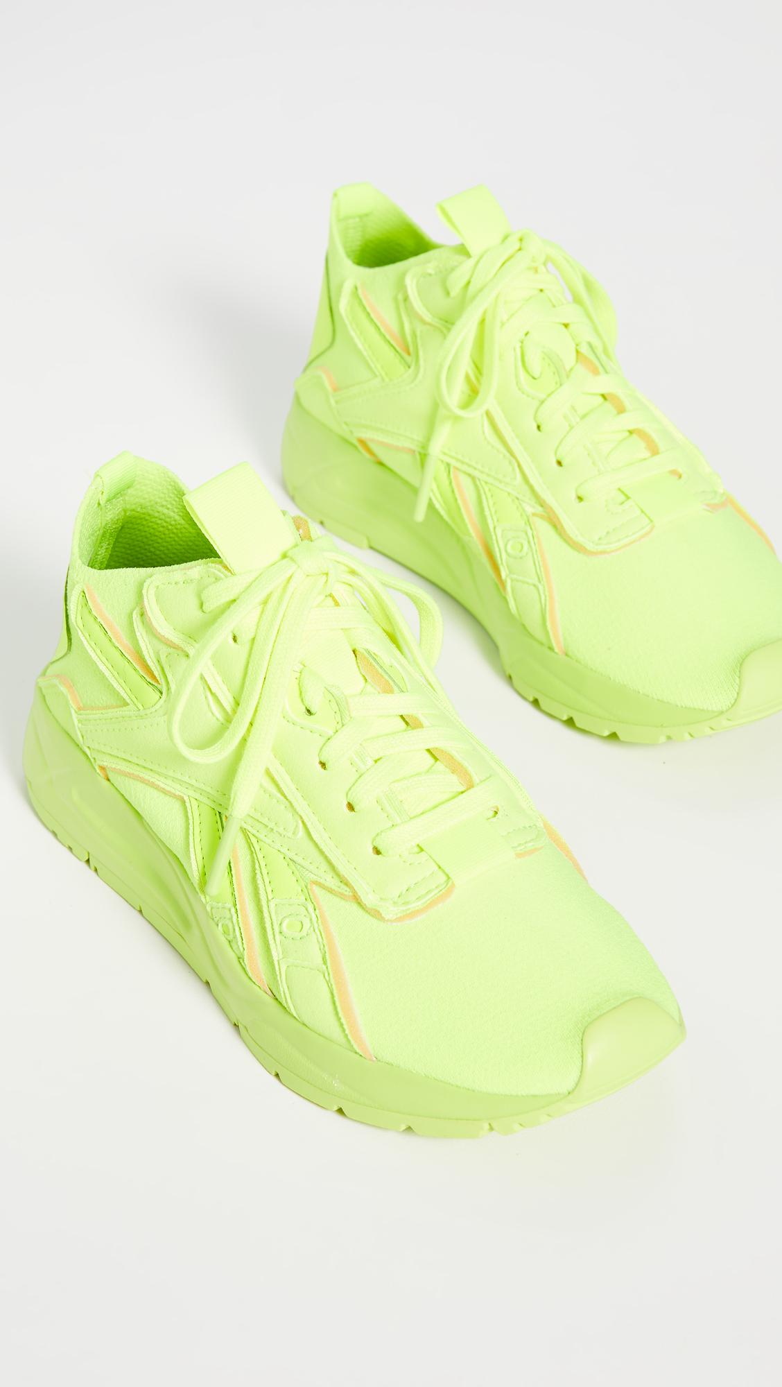 victoria beckham yellow sneakers