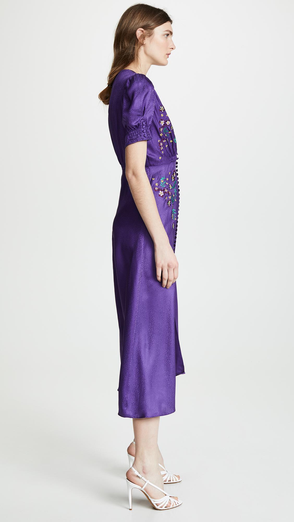Saloni hotsell purple dress