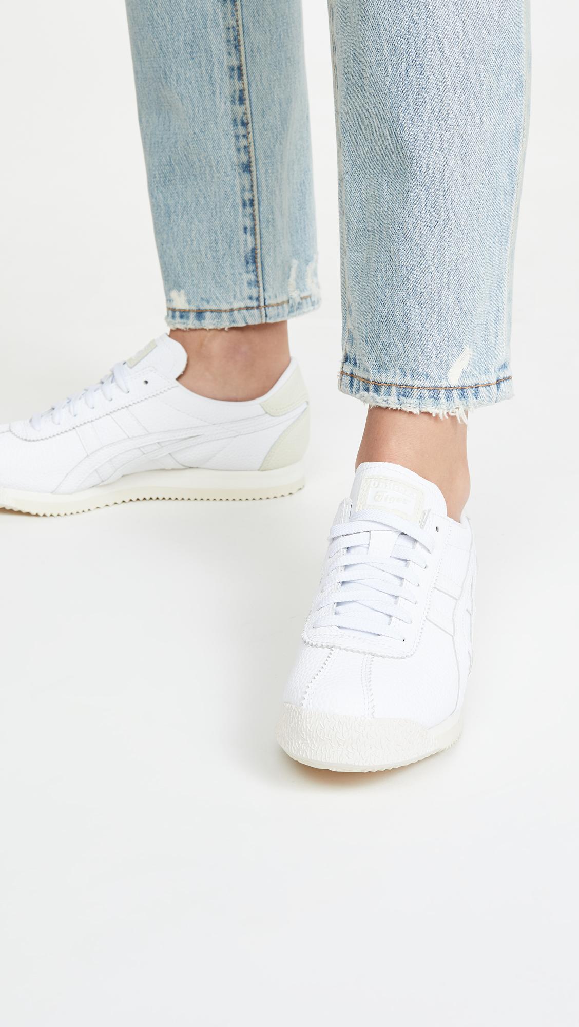 Onitsuka Tiger Tiger Corsair Sneakers in White | Lyst