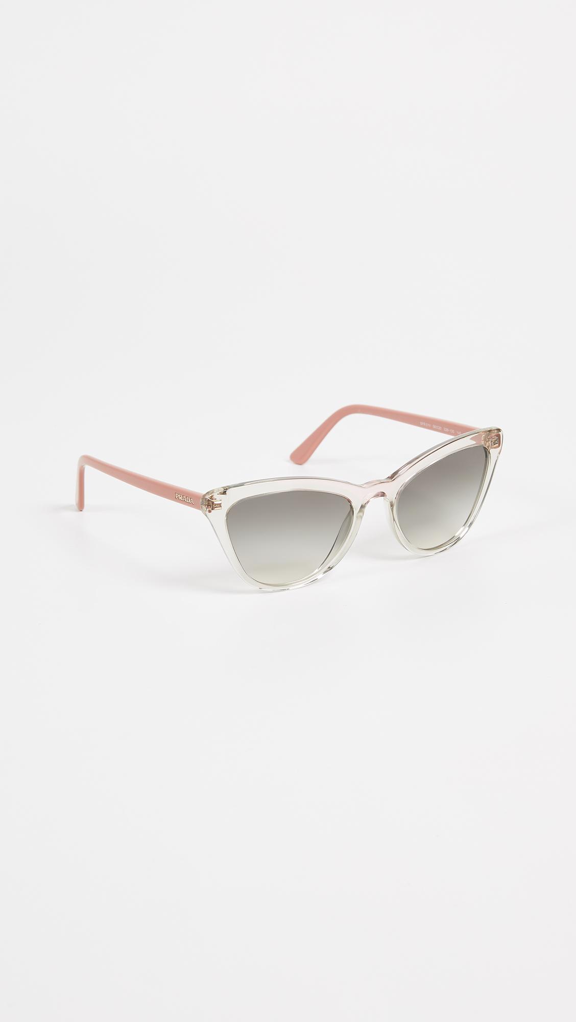 Prada Pr 01vs Ultravox Cat Eye Sunglasses | Lyst