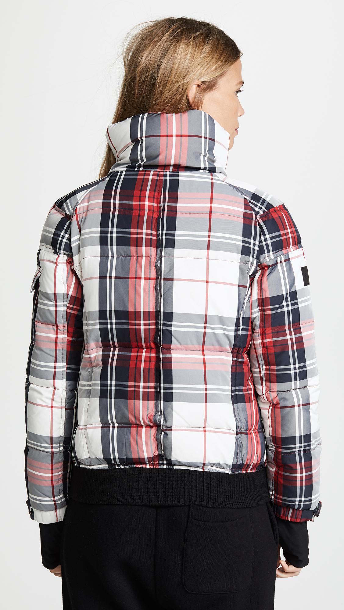 Sam plaid 2025 bomber jacket