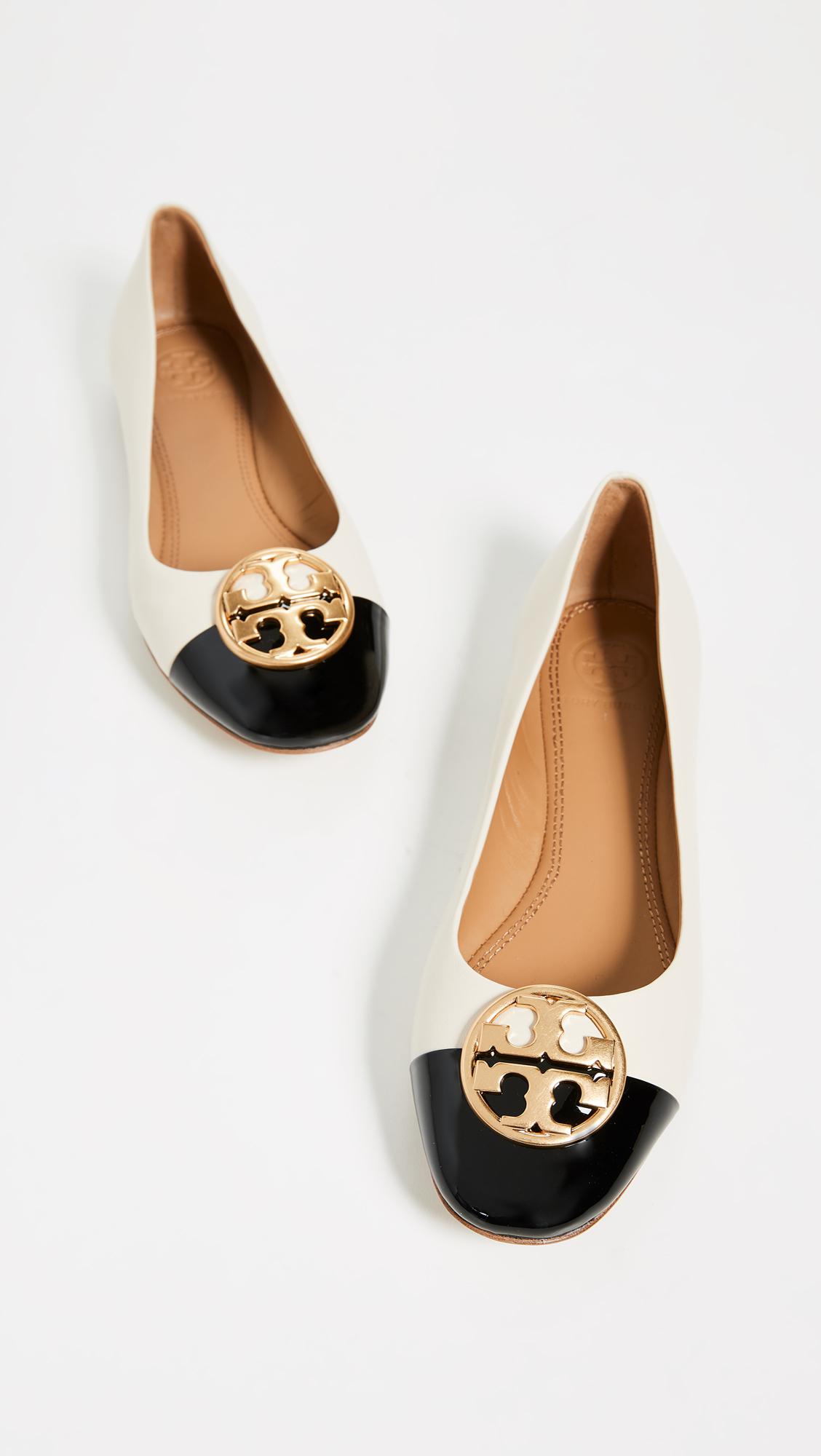 Tory Burch Leather Chelsea Cap Toe 