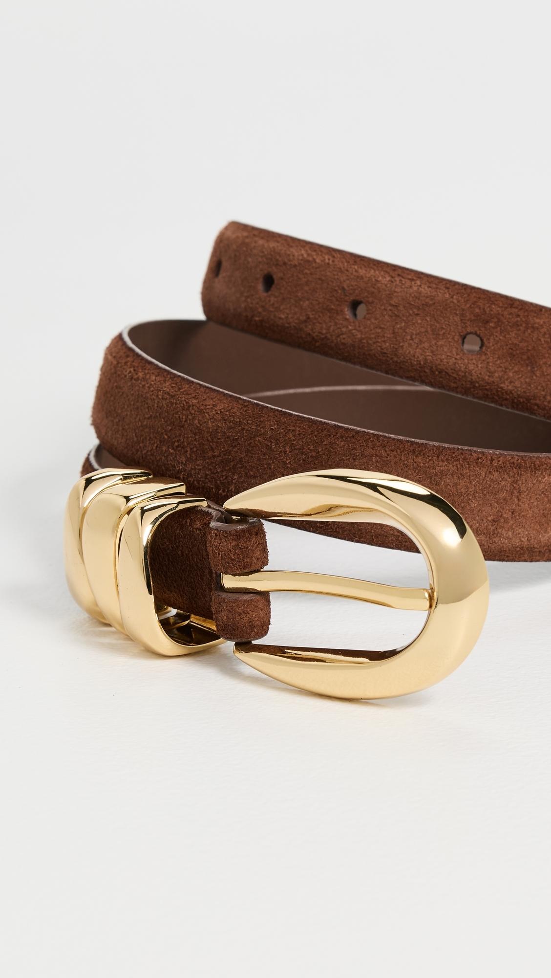 Madewell Triple Metal Keeper Suede Belt | Lyst display picture 1