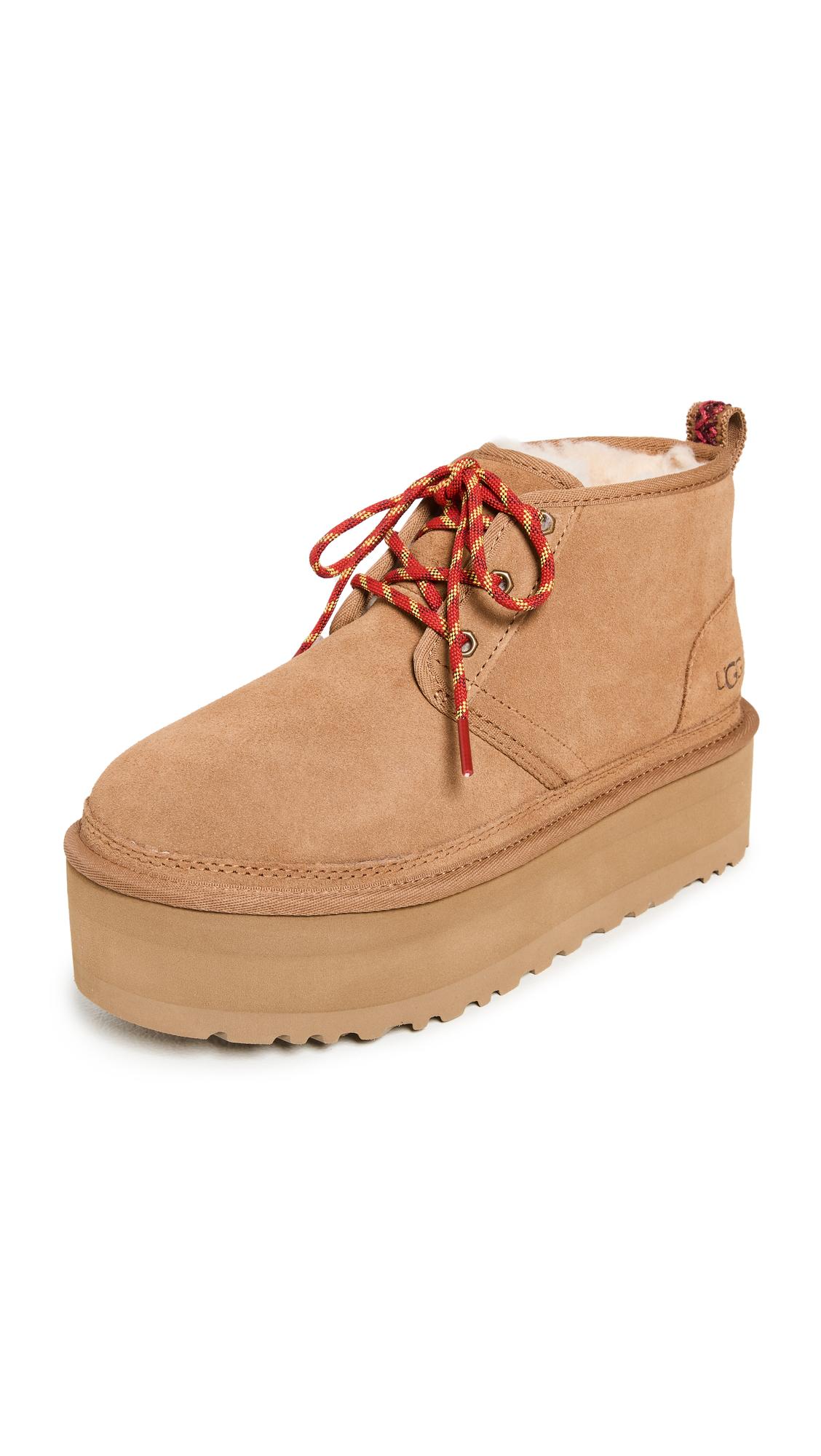 UGG Neumel Heritage Platform Chukka Boots in Brown | Lyst