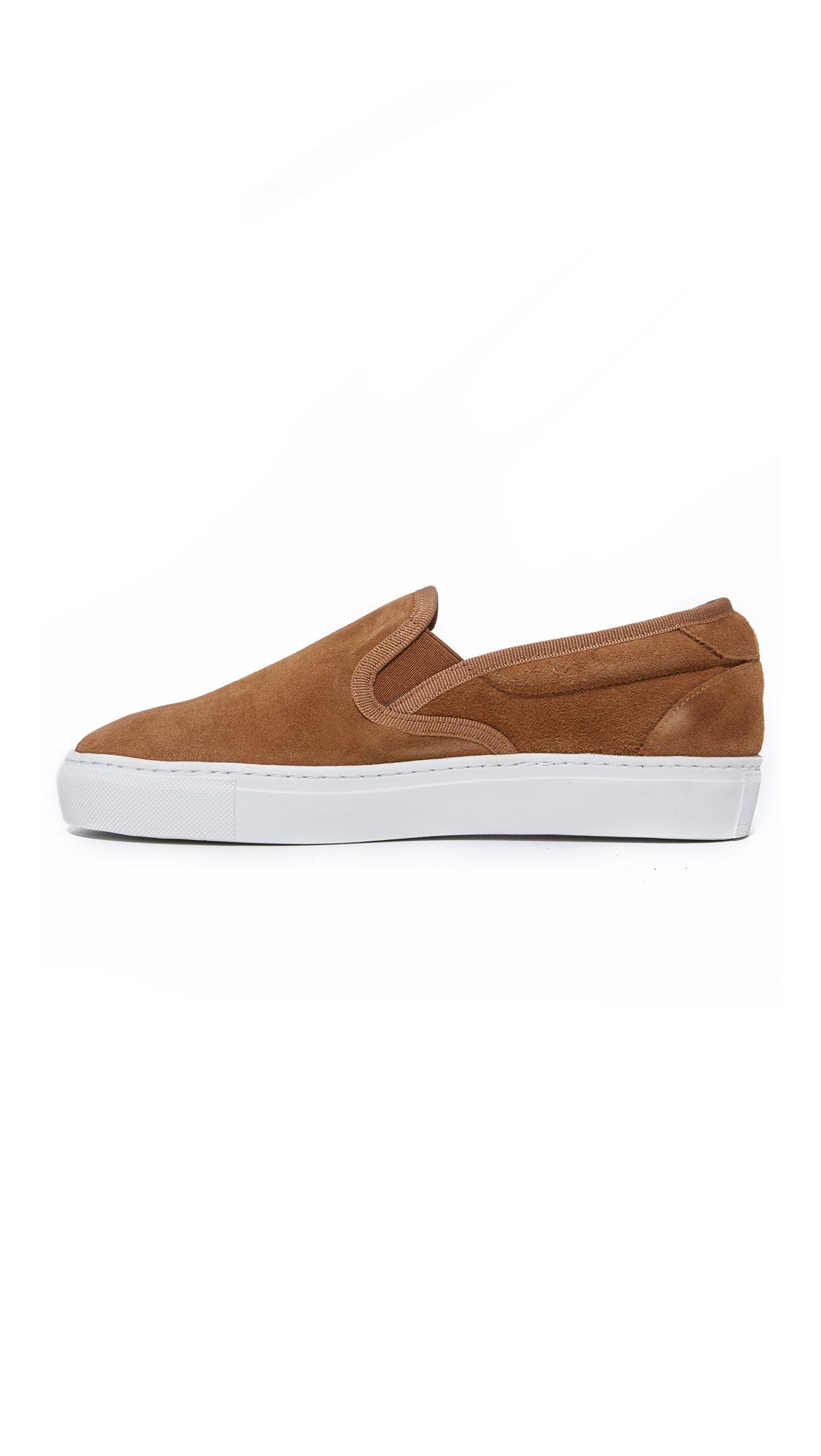 Lyst - A.P.C. Suede Slip On Sneakers Gallery. Previously sold at: Shopbop · Women's Slip On Sneakers