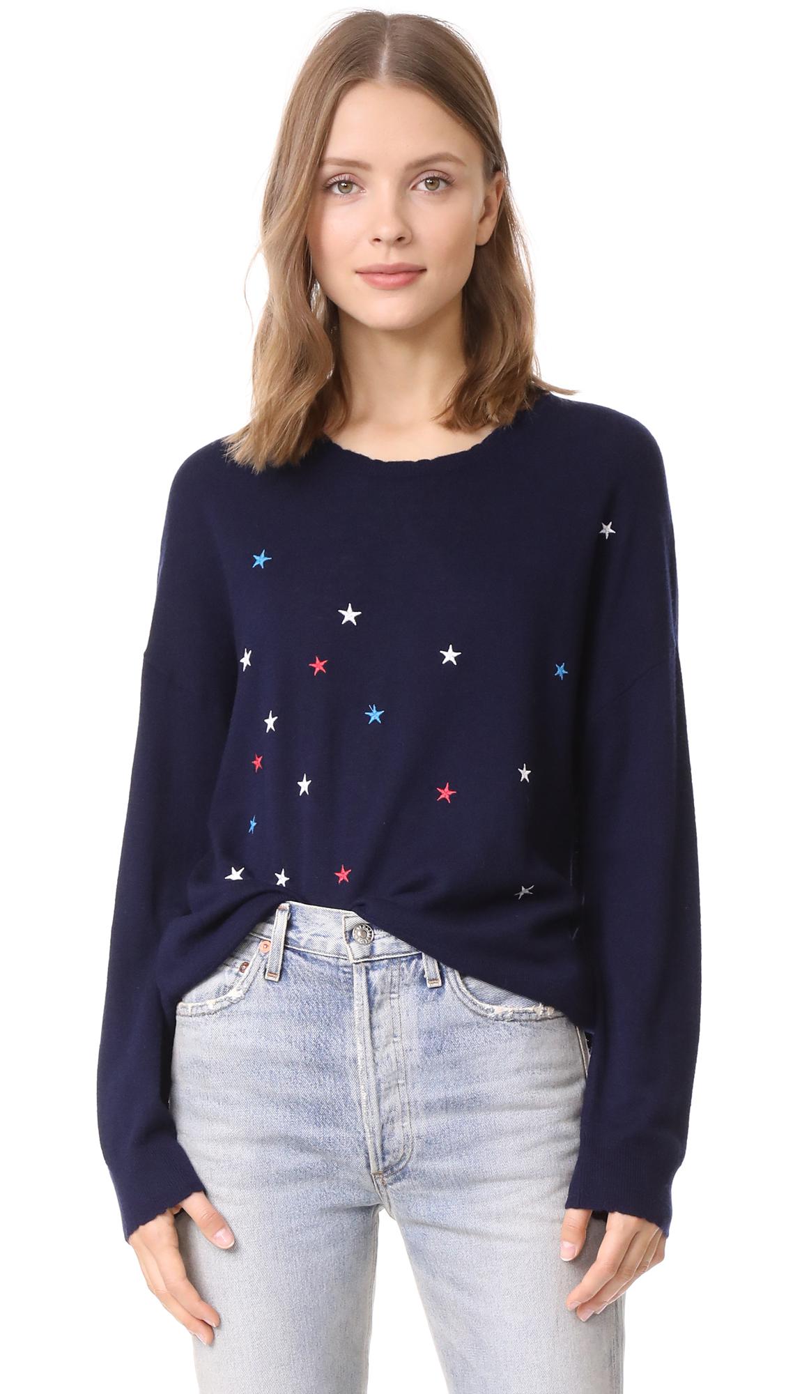 Lyst - Sundry Scattered Star Pullover in Blue