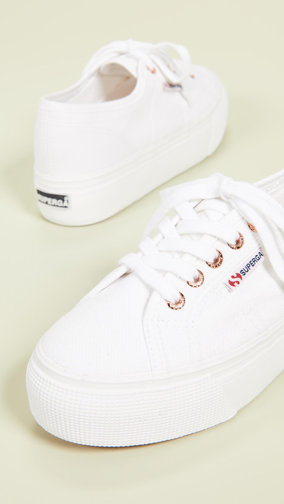 superga 2790 acotw white rose gold