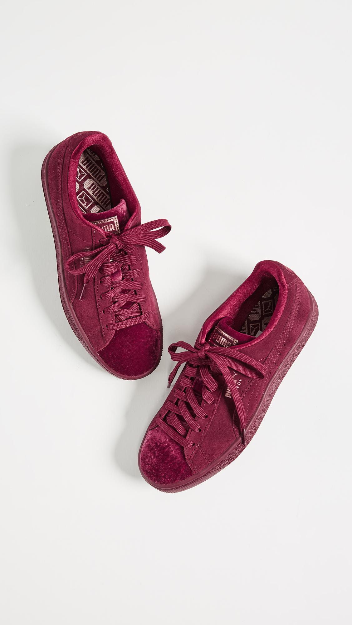 puma classic velvet