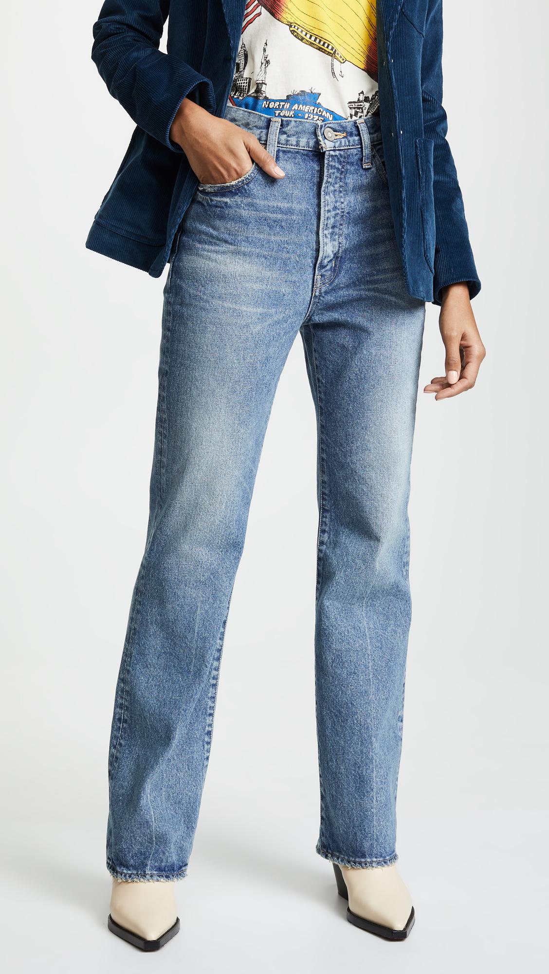 Moussy Denim Mv Luna Straight Flare 