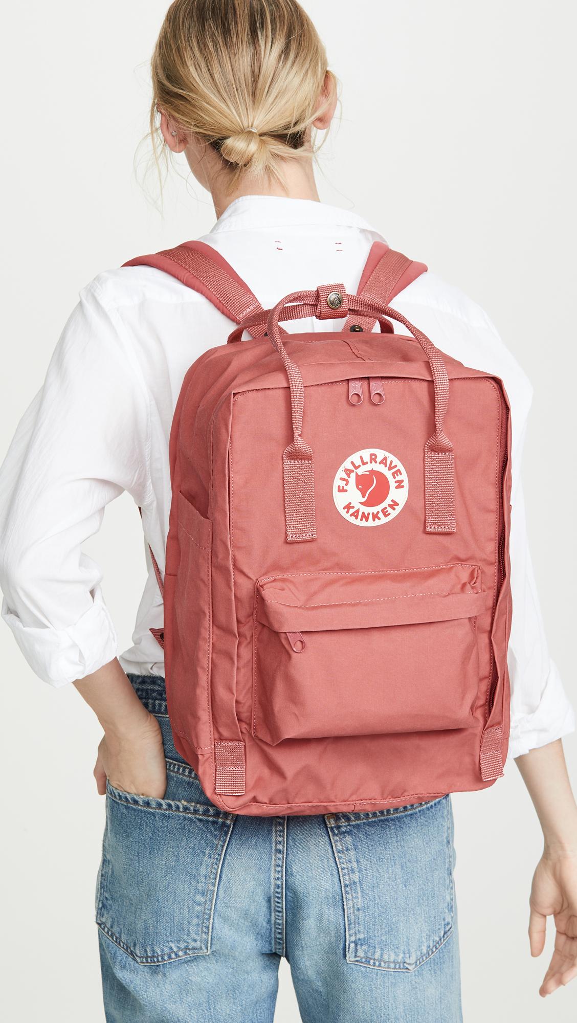 kanken laptop pink