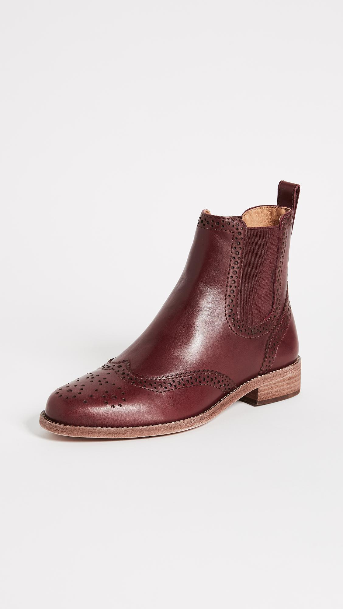 chelsea boots brogue womens