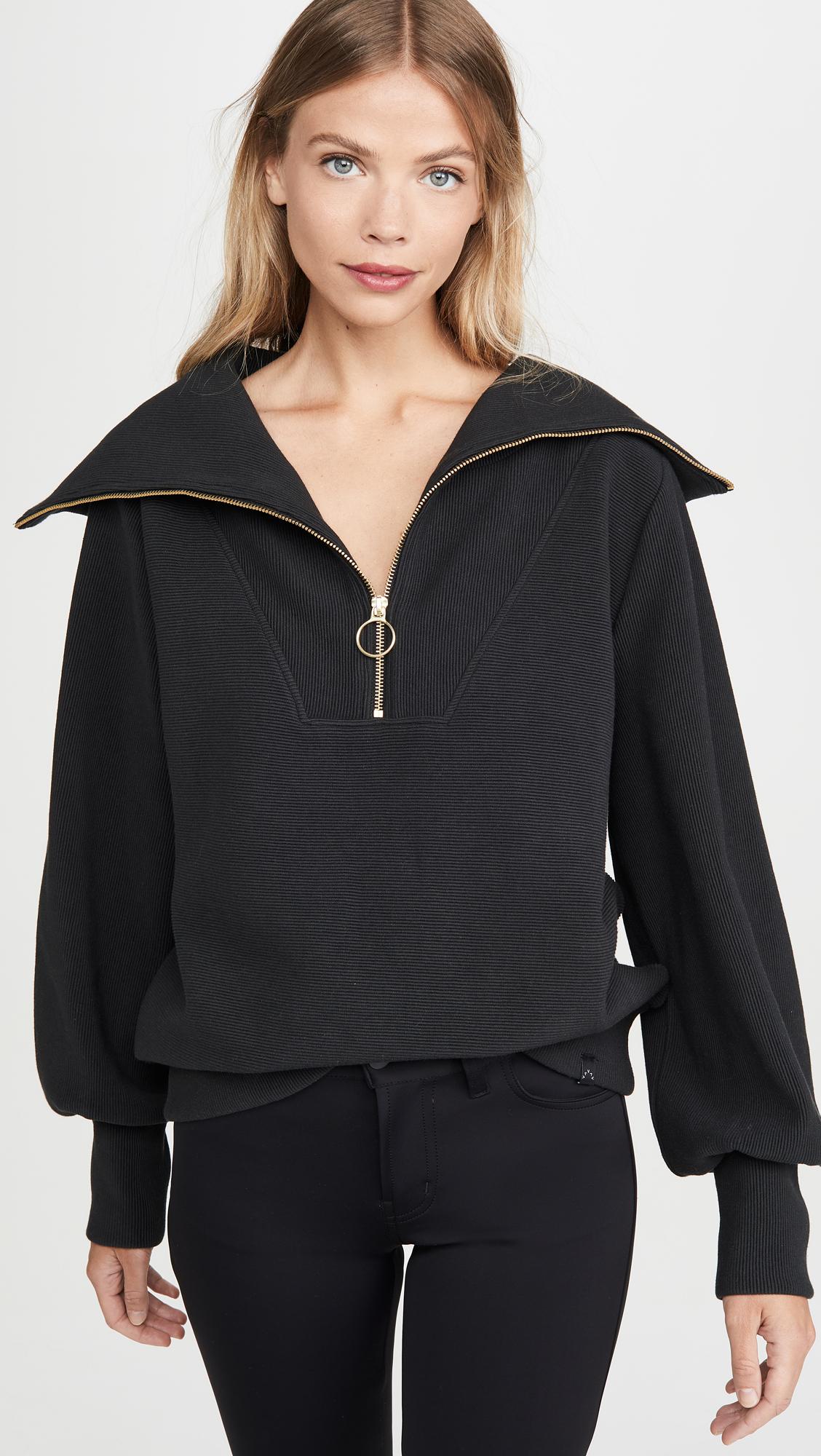 varley vine half zip pullover