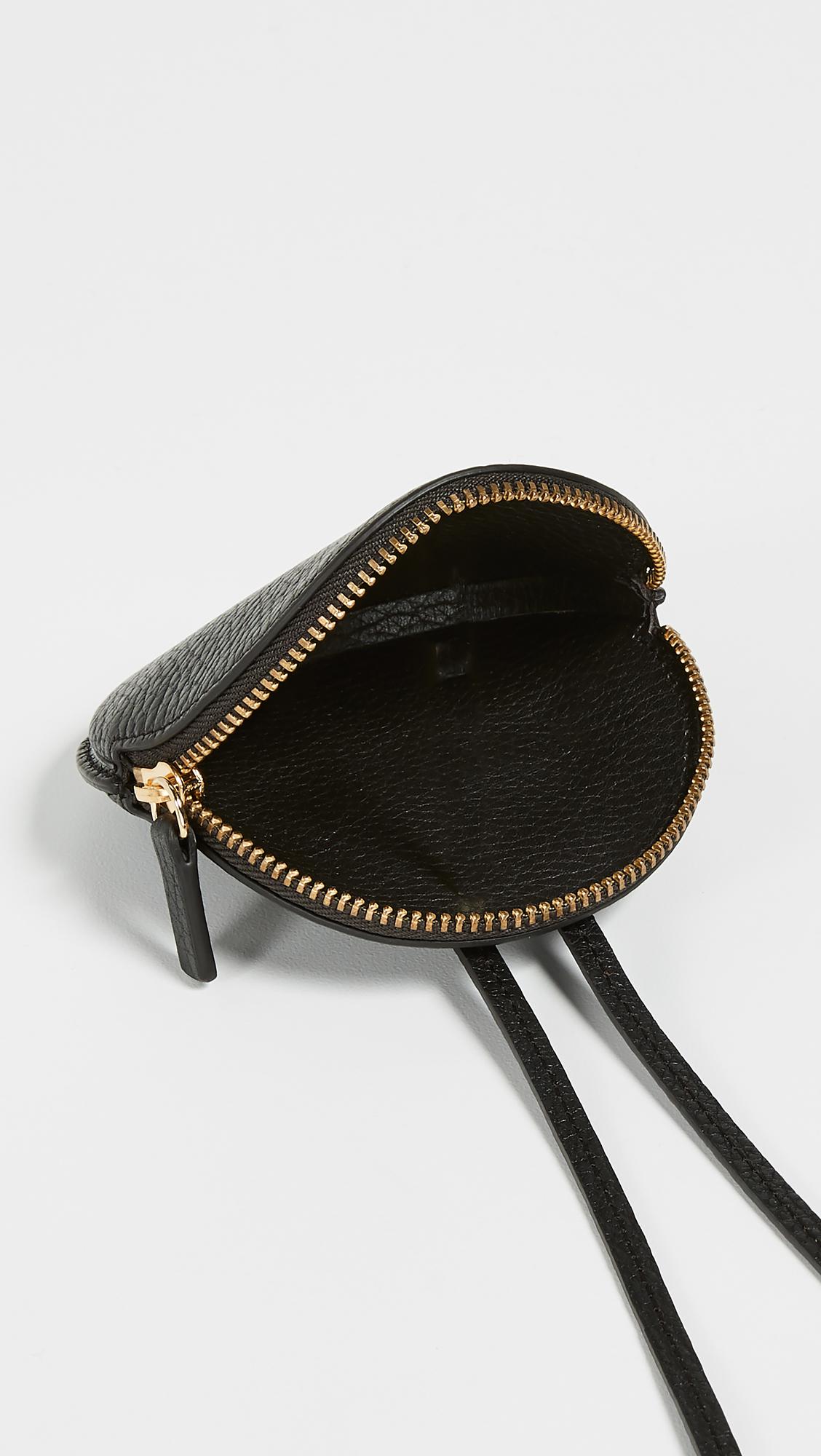 Jacquemus Le Pitchou Leather Coin Purse in Black | Lyst