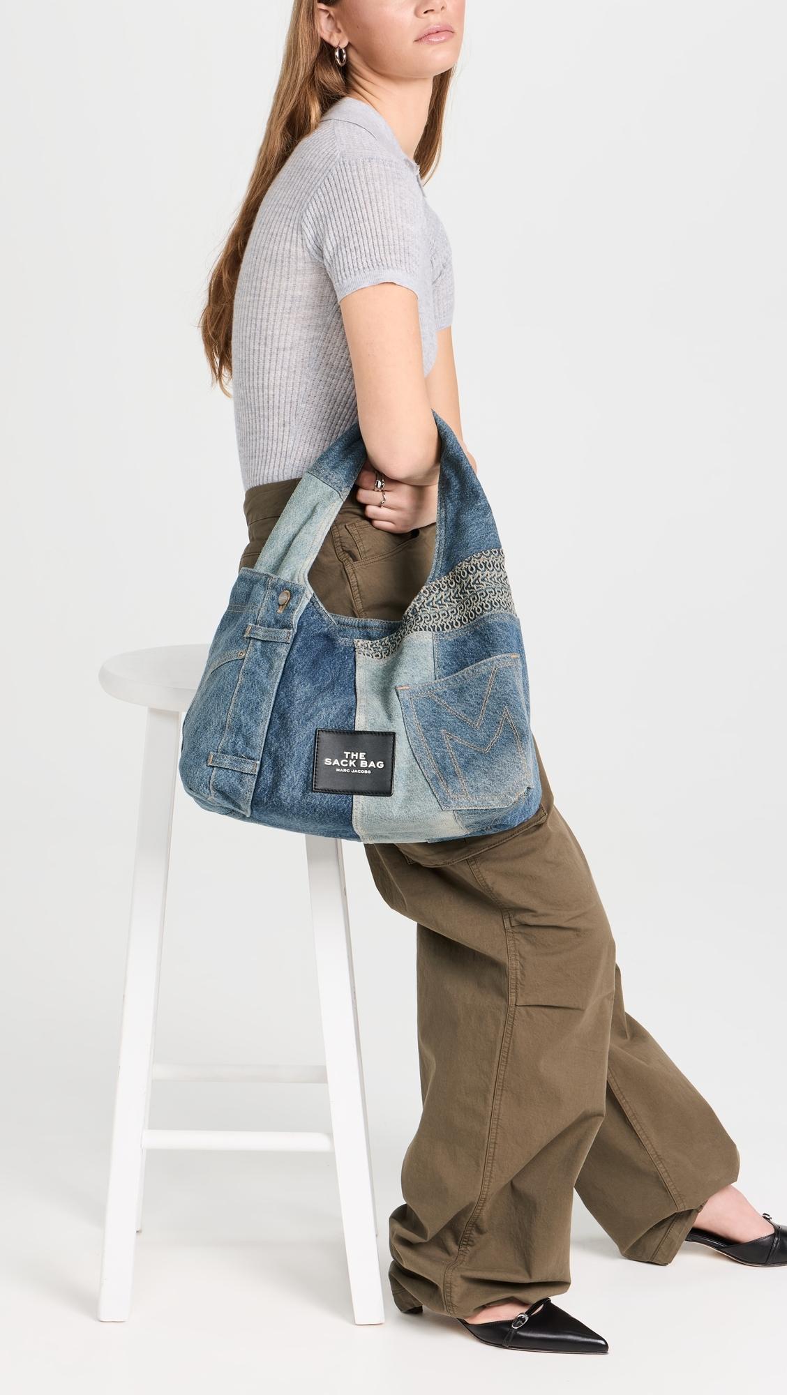 MARC JACOBS THE SACK BAG デニムトートバッグ Marc Jacobs Denim Tote