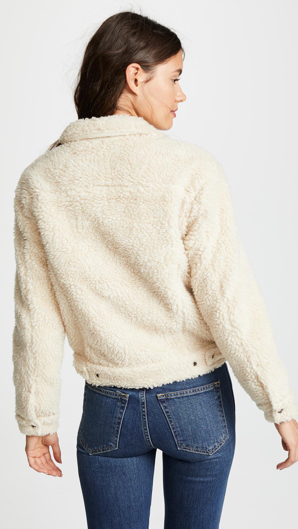 levis all over sherpa