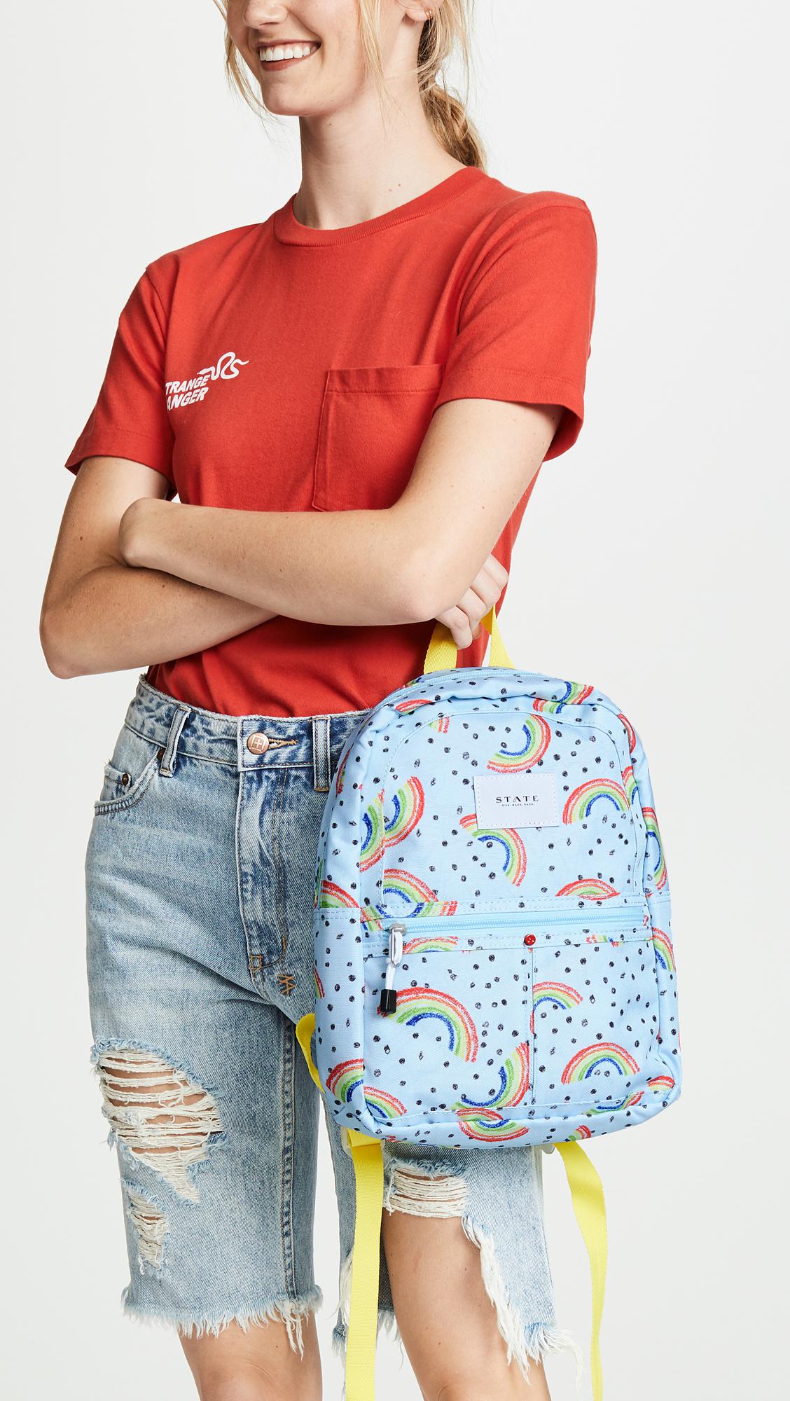 State Mini Kane Rainbows Backpack in 