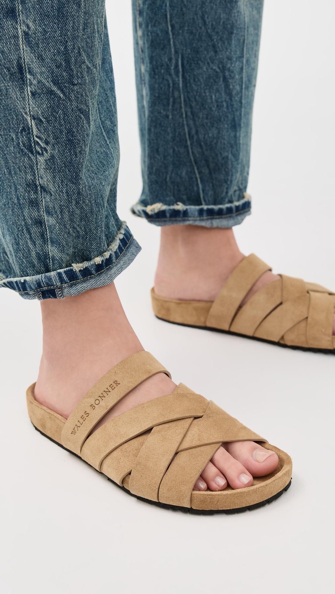 Wales Bonner Flat sandals for Women | Online Sale up to 71% off | Lyst