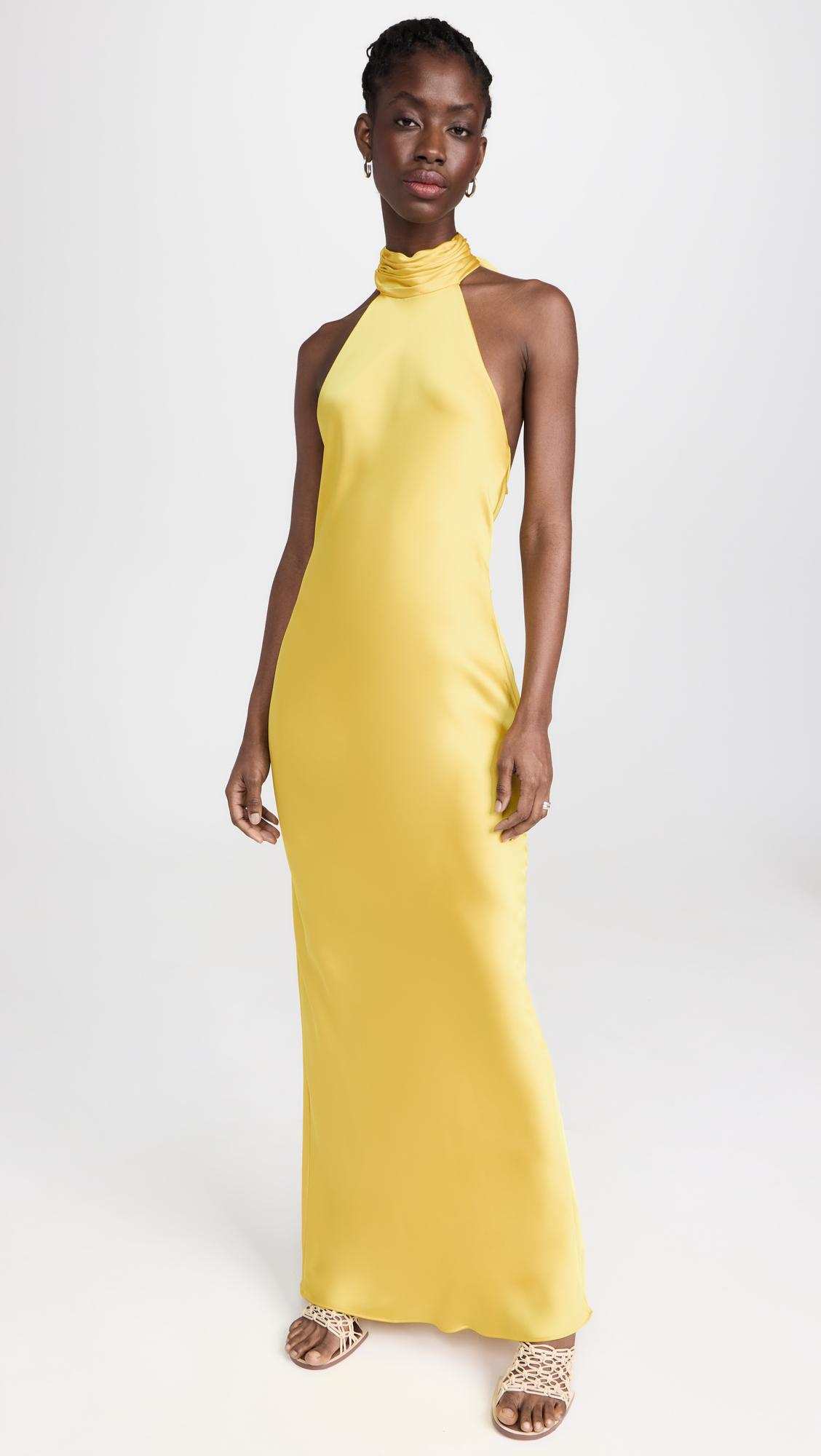 Ramy Brook Tatiana Gown in Yellow | Lyst