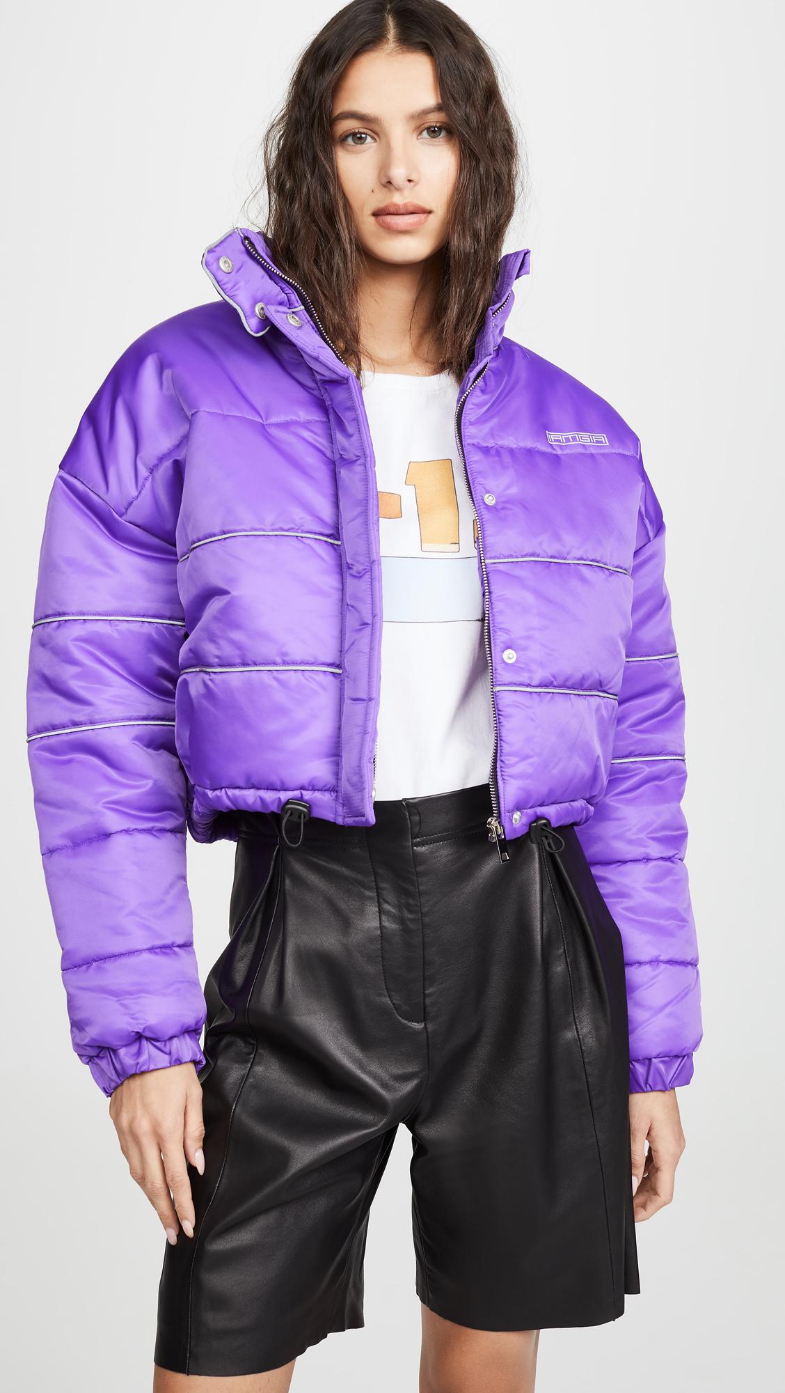 I.AM.GIA Synthetic Hersilla Jacket in Purple - Lyst
