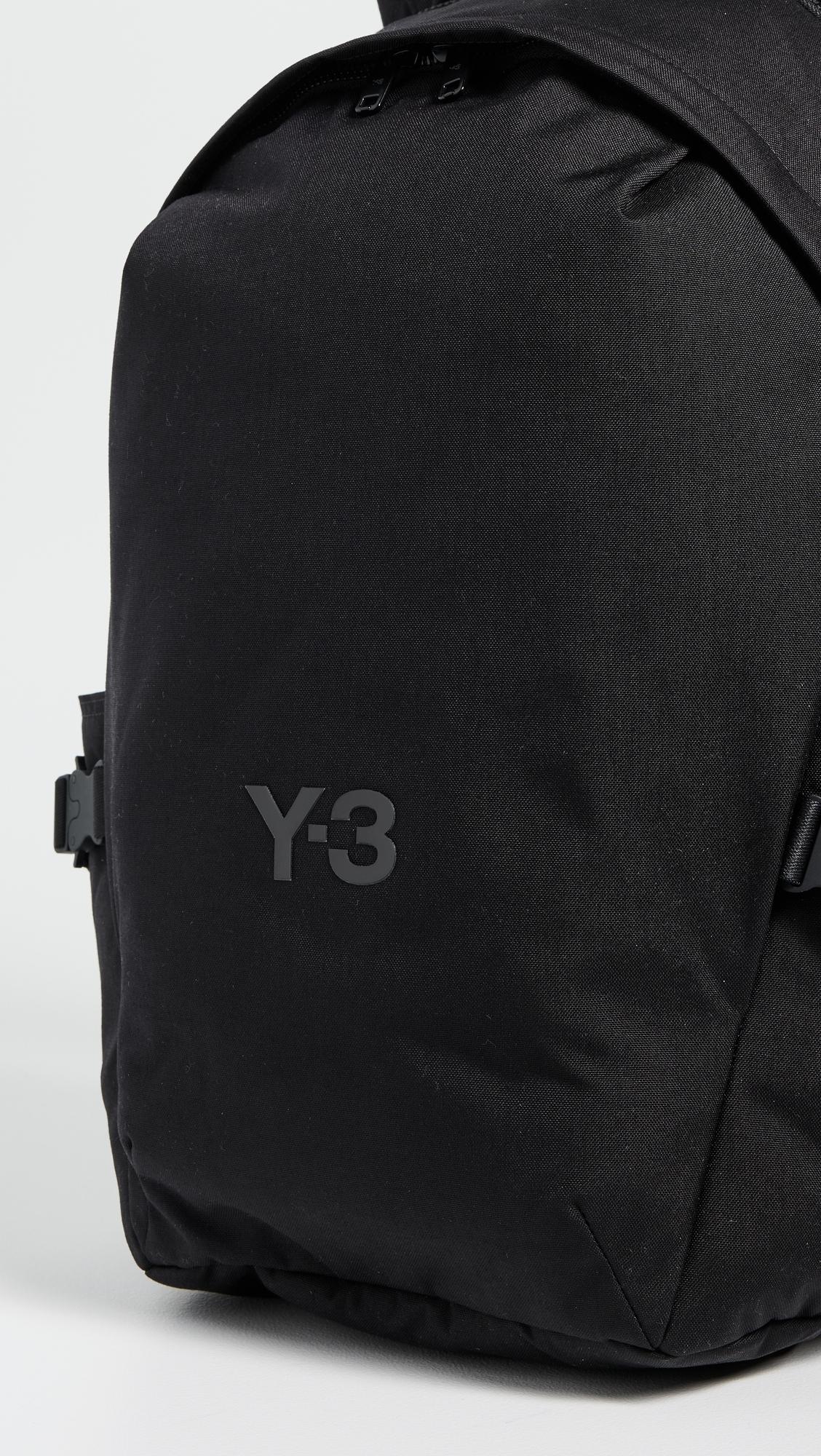 【イルカ】Y-3 BACKPACK / Y-3 バックパック BLACK adidas Y-3 Backpack - Black | Free Shipping with adiClub