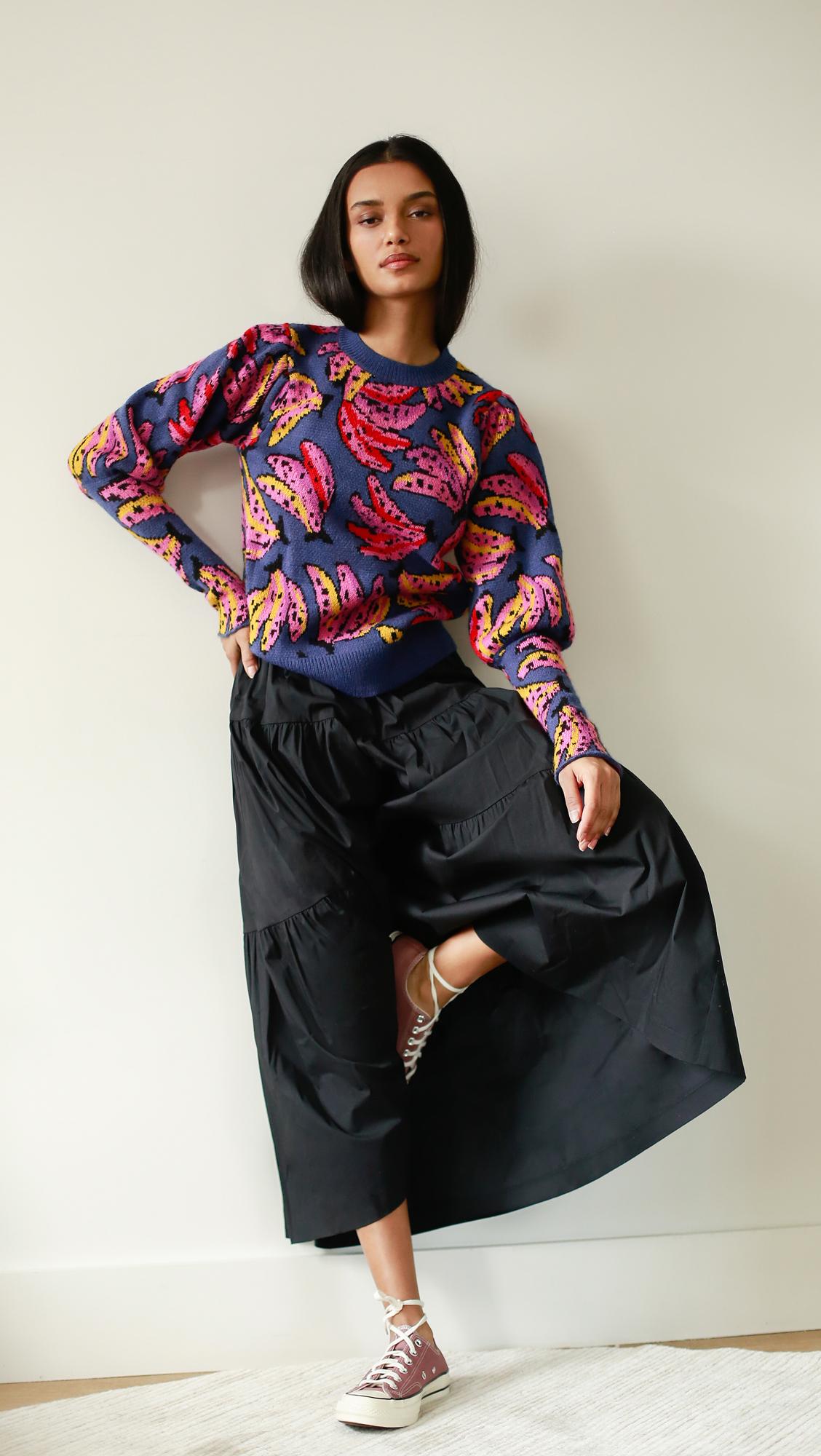 FARM Rio Banana Bunch Sweater | Lyst