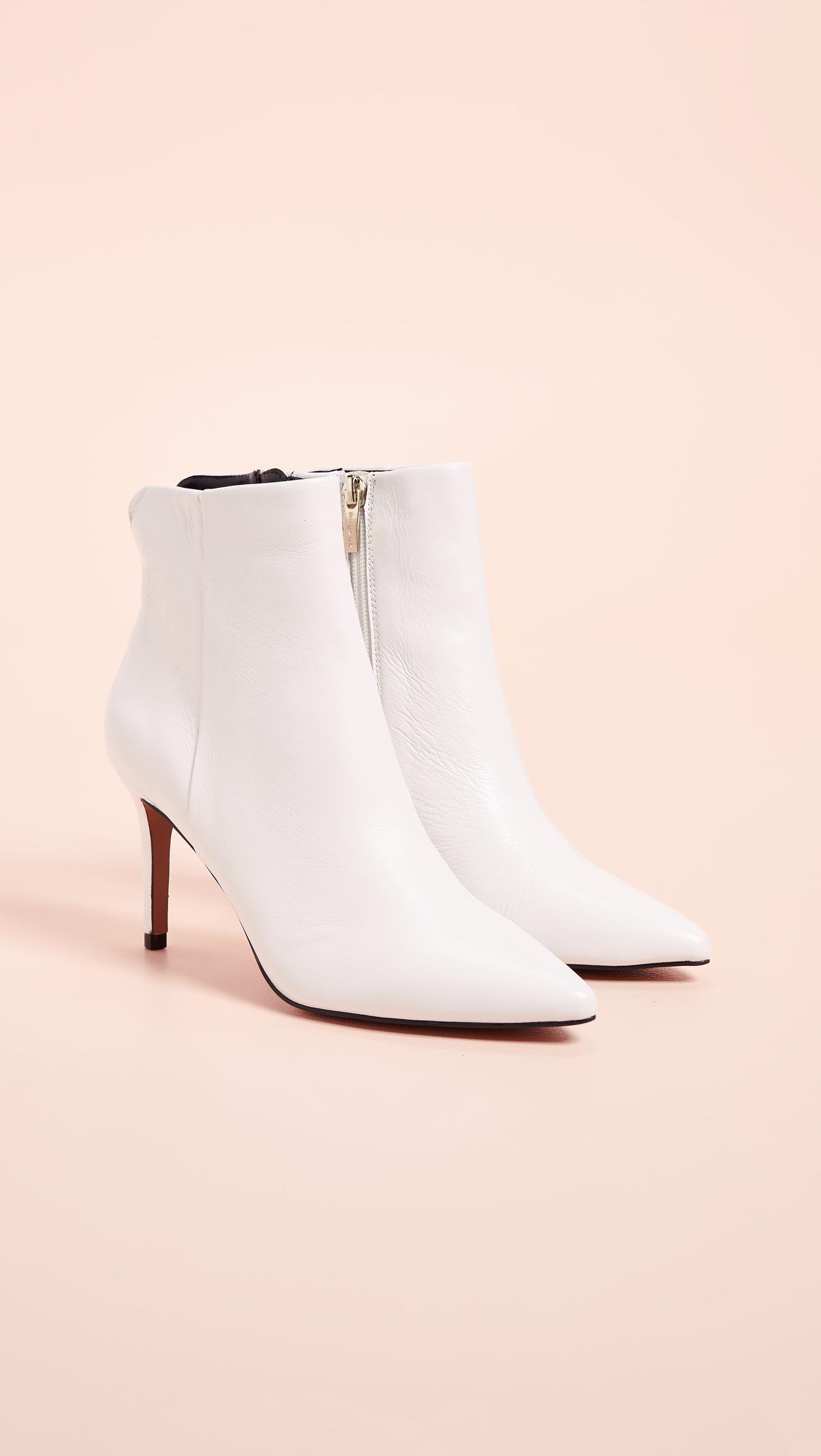steven leila pointed toe booties