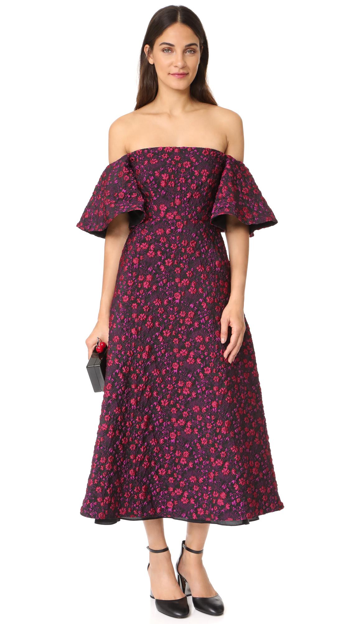 floral bodycon mini dress