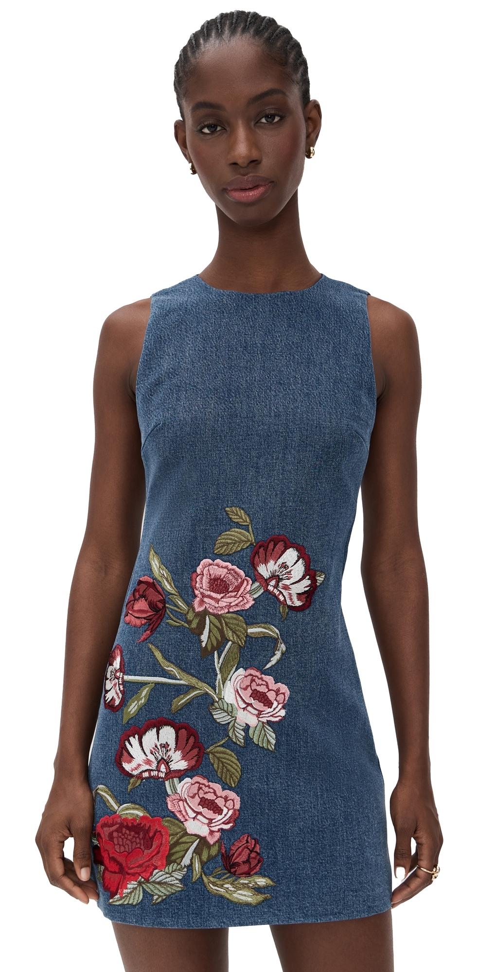 Buy Oasis Cap Sleeves Mini Denim Shirt Dress In Light Blue | 6thStreet UAE