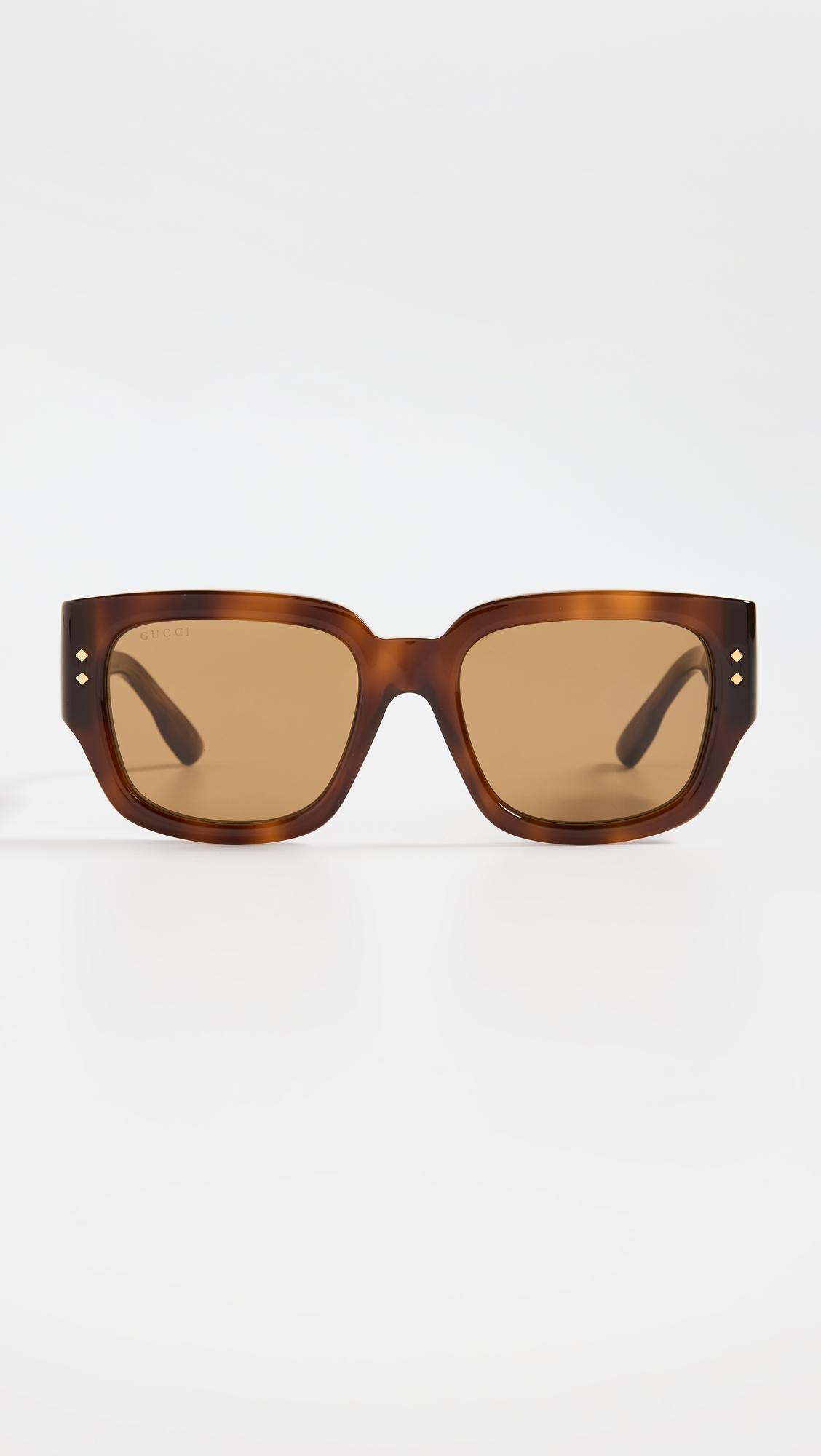 Gucci Nouvelle Vague Rectangular Sunglasses for Men | Lyst