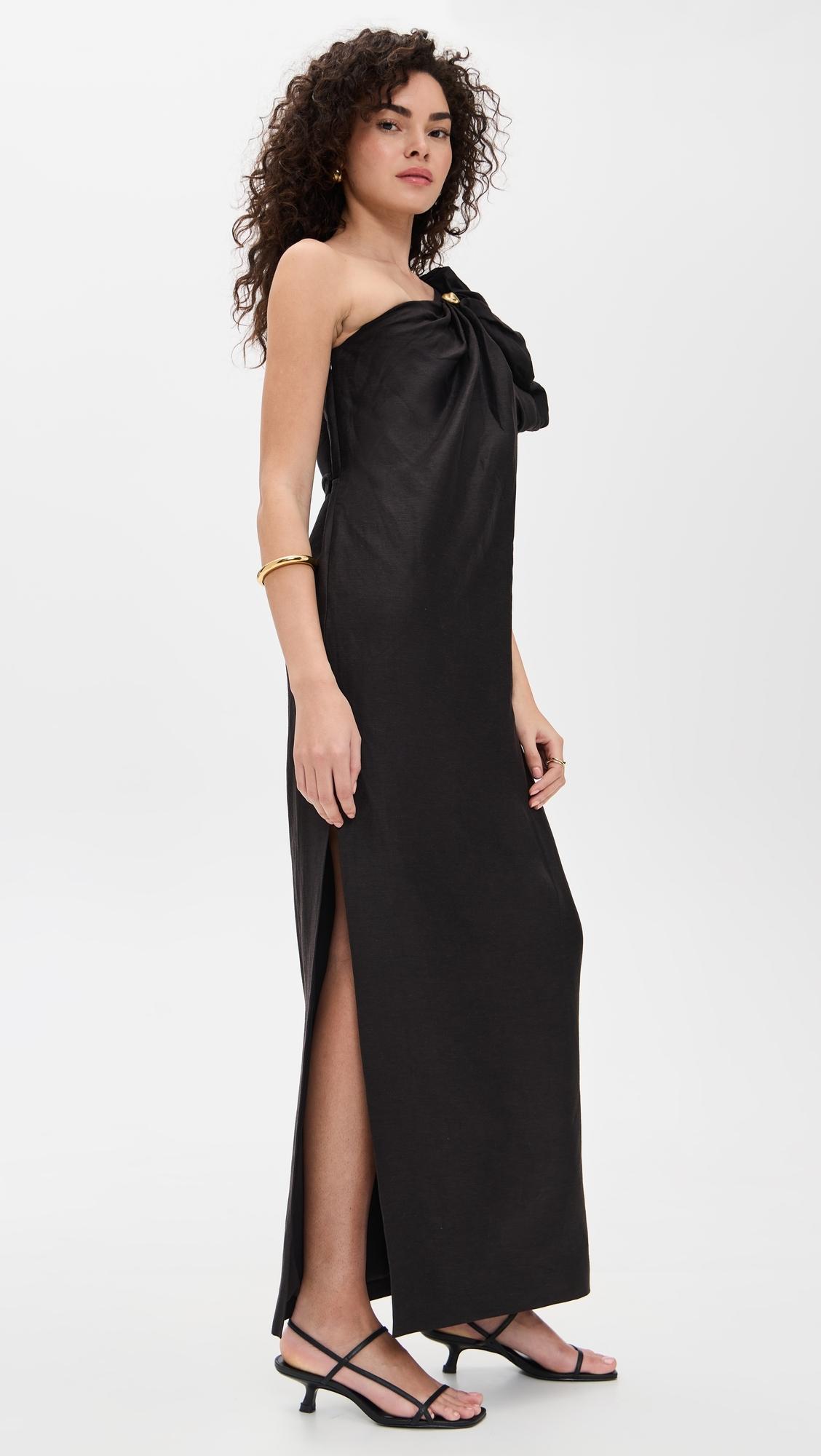 aje black strapless dress Amy Winehouse main image 0