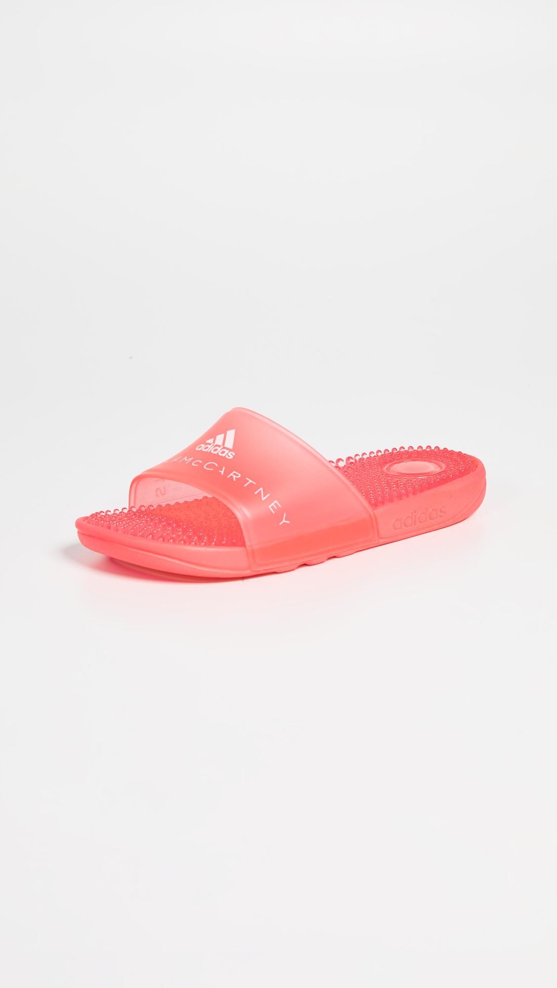adidas By Stella McCartney Adissage Slides in Pink | Lyst
