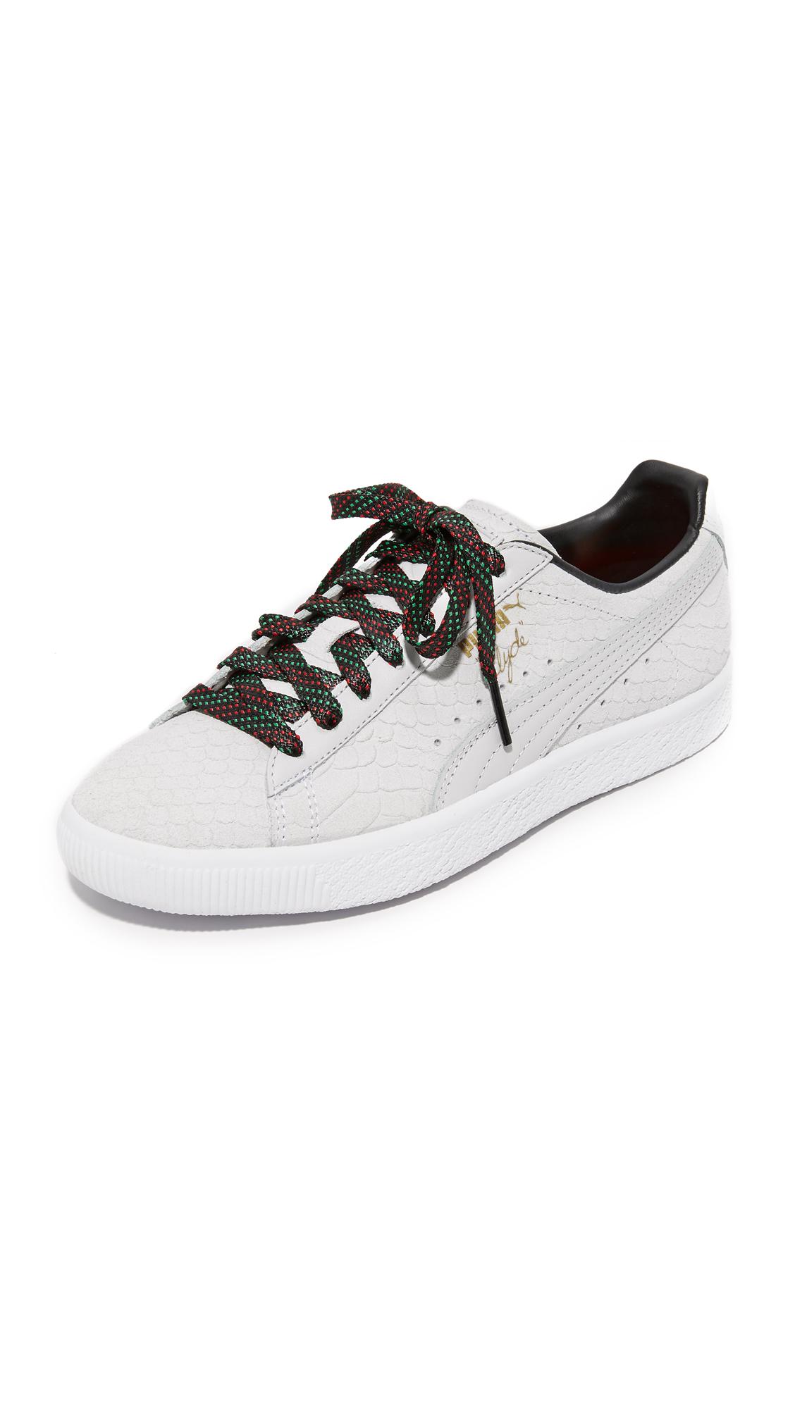 puma clyde gcc white